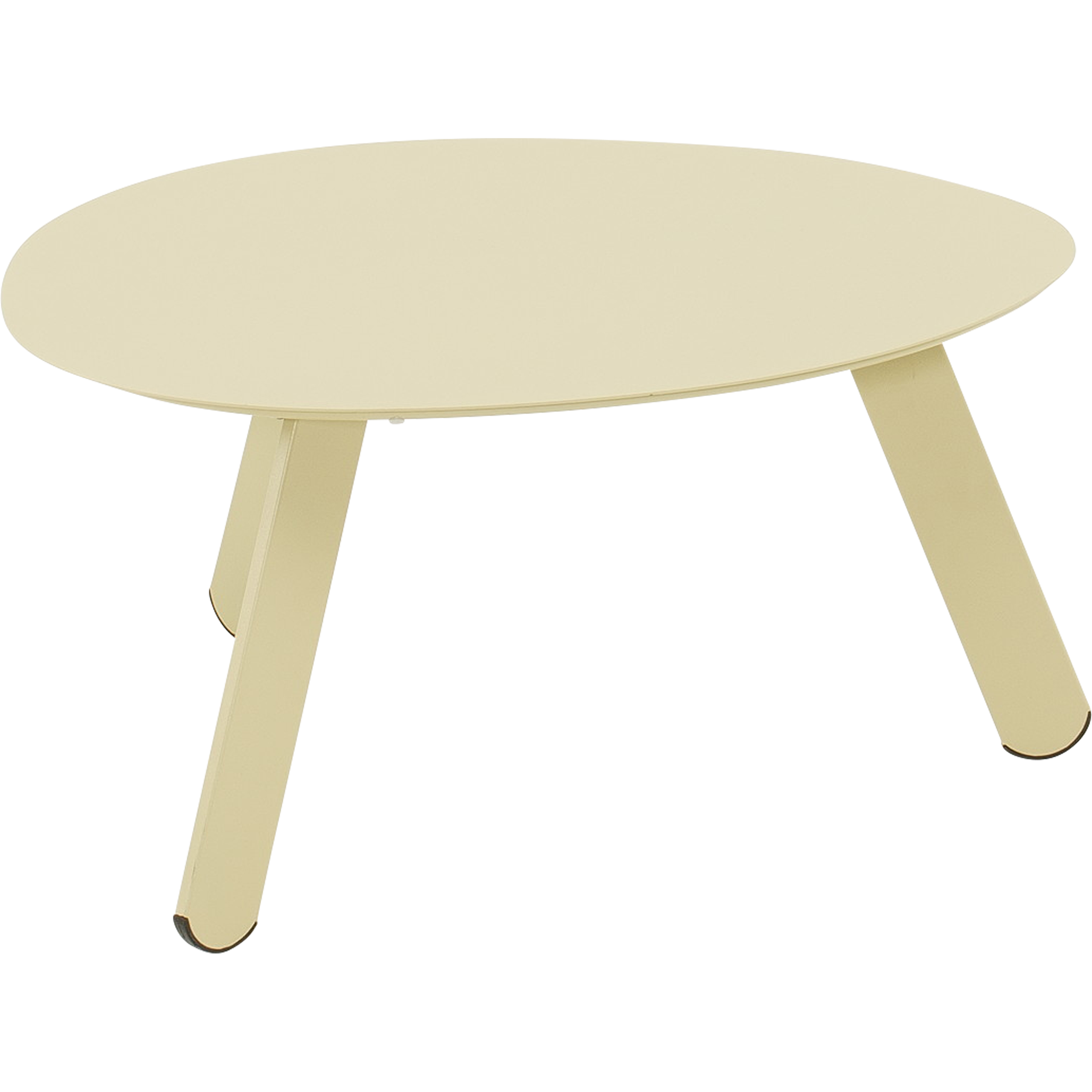 Bijzettafeltje Tiki beige 55x46x28cm