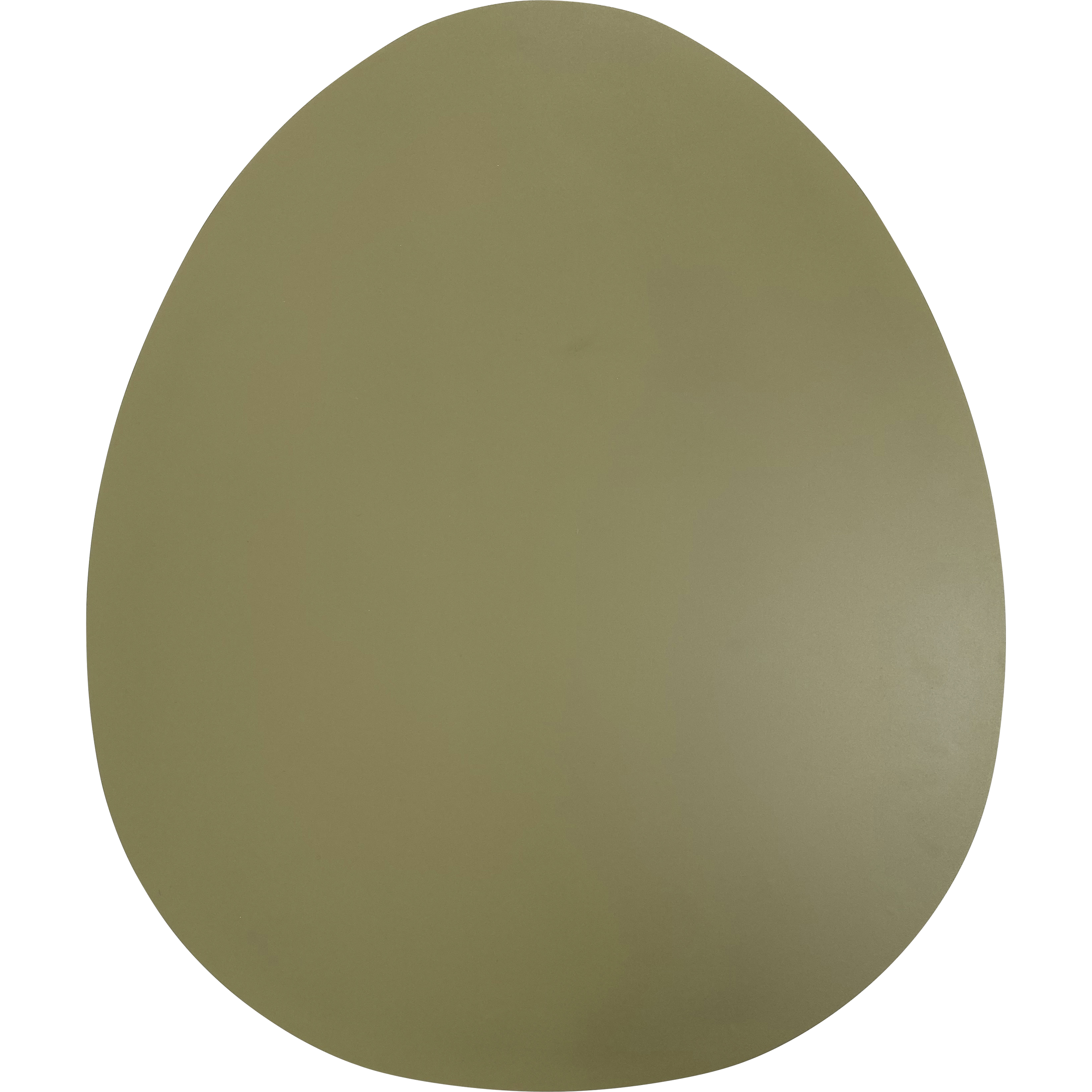 Bijzettafeltje Tiki groen/beige 74x60x35,5cm