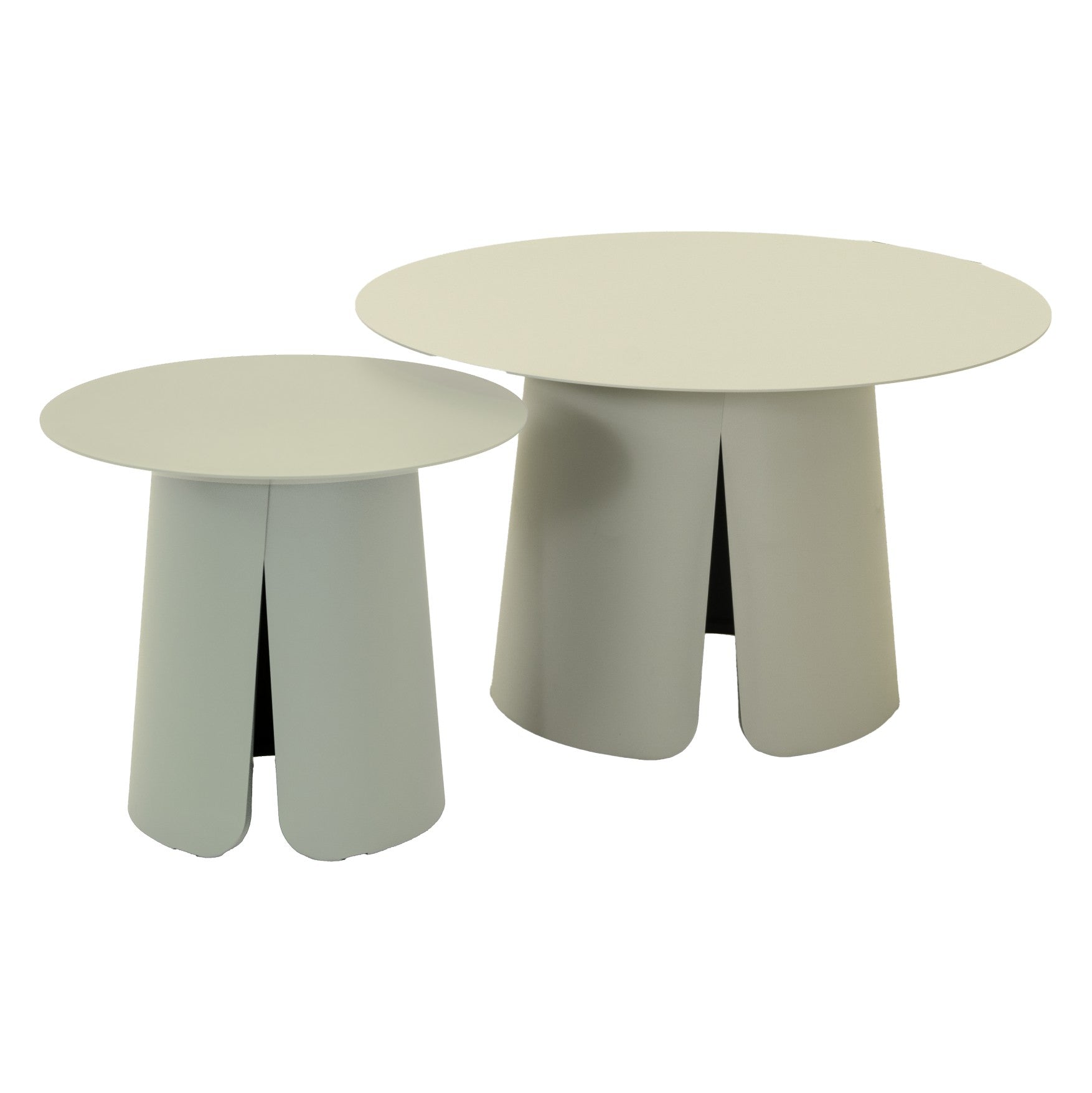 Bijzettafeltje Oslo crème S/2