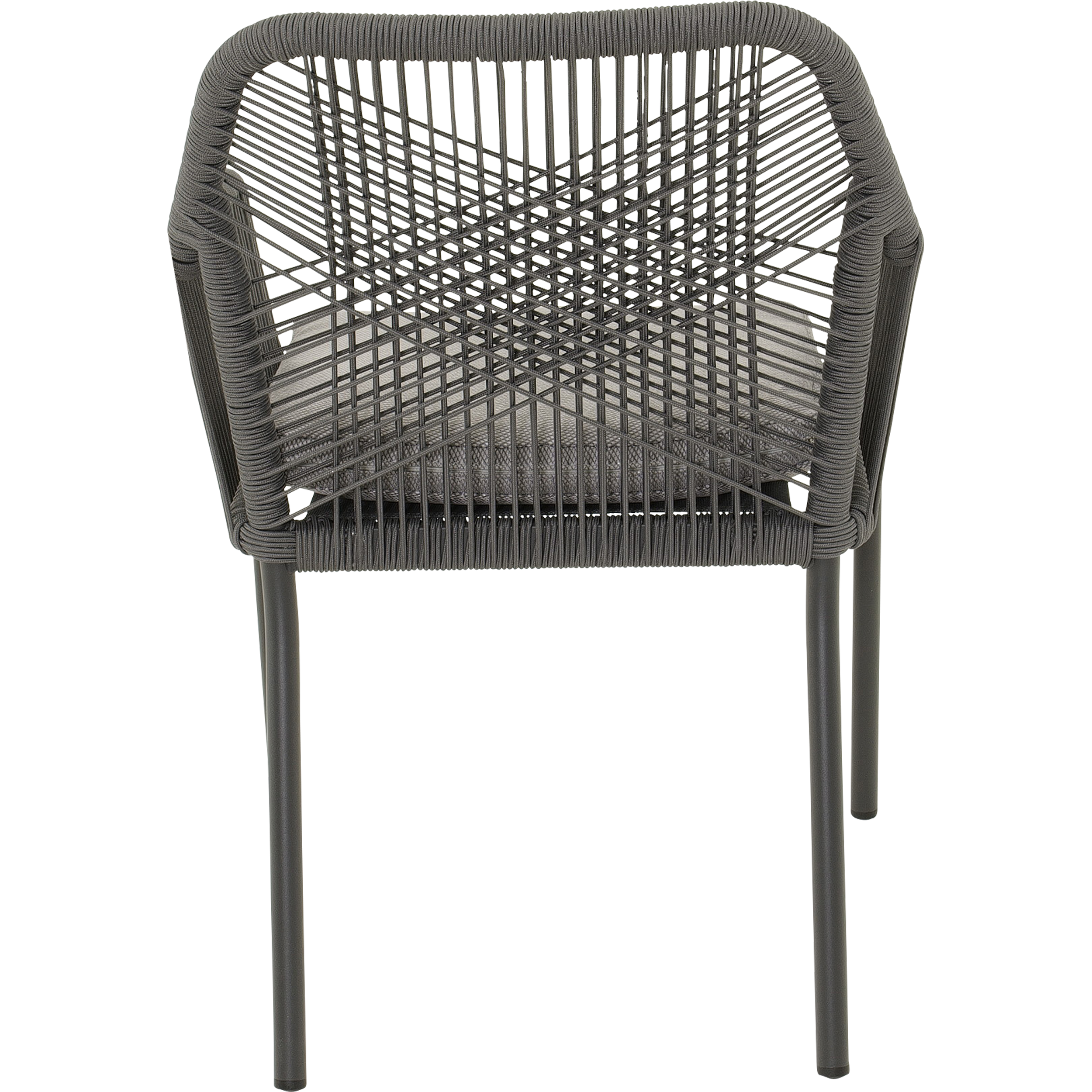 Stapelstoel Akita grijs