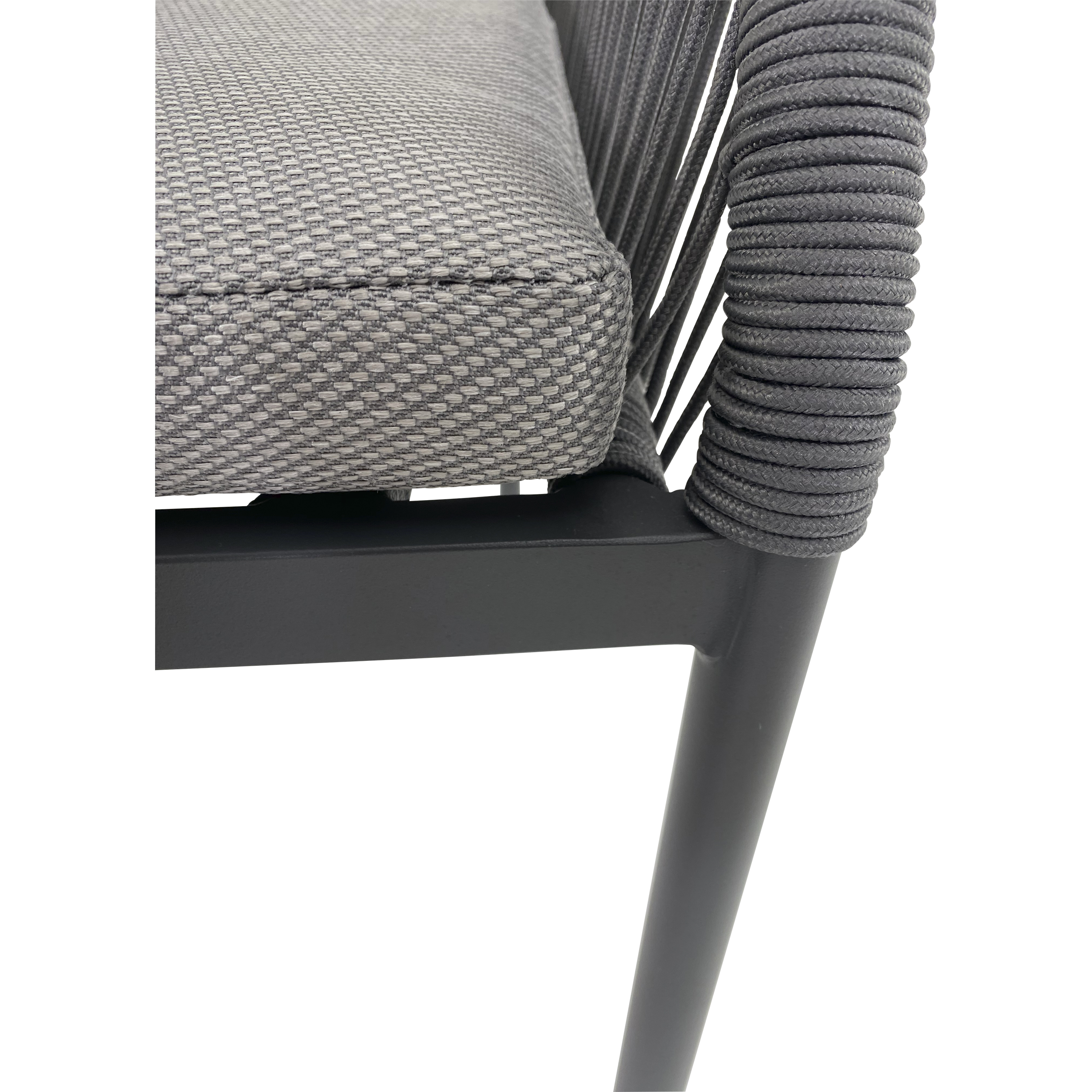 Stapelstoel Akita grijs