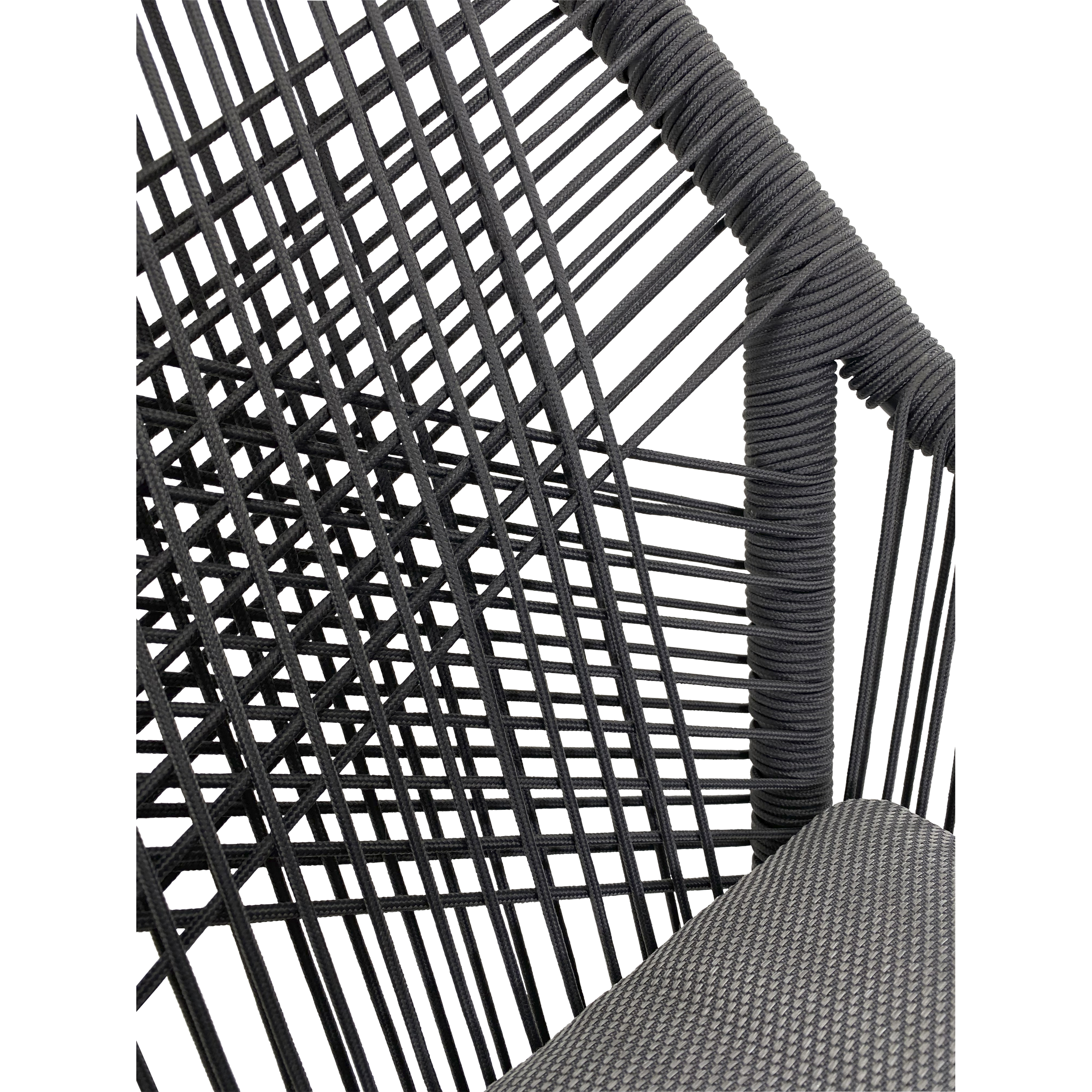Stapelstoel Akita grijs