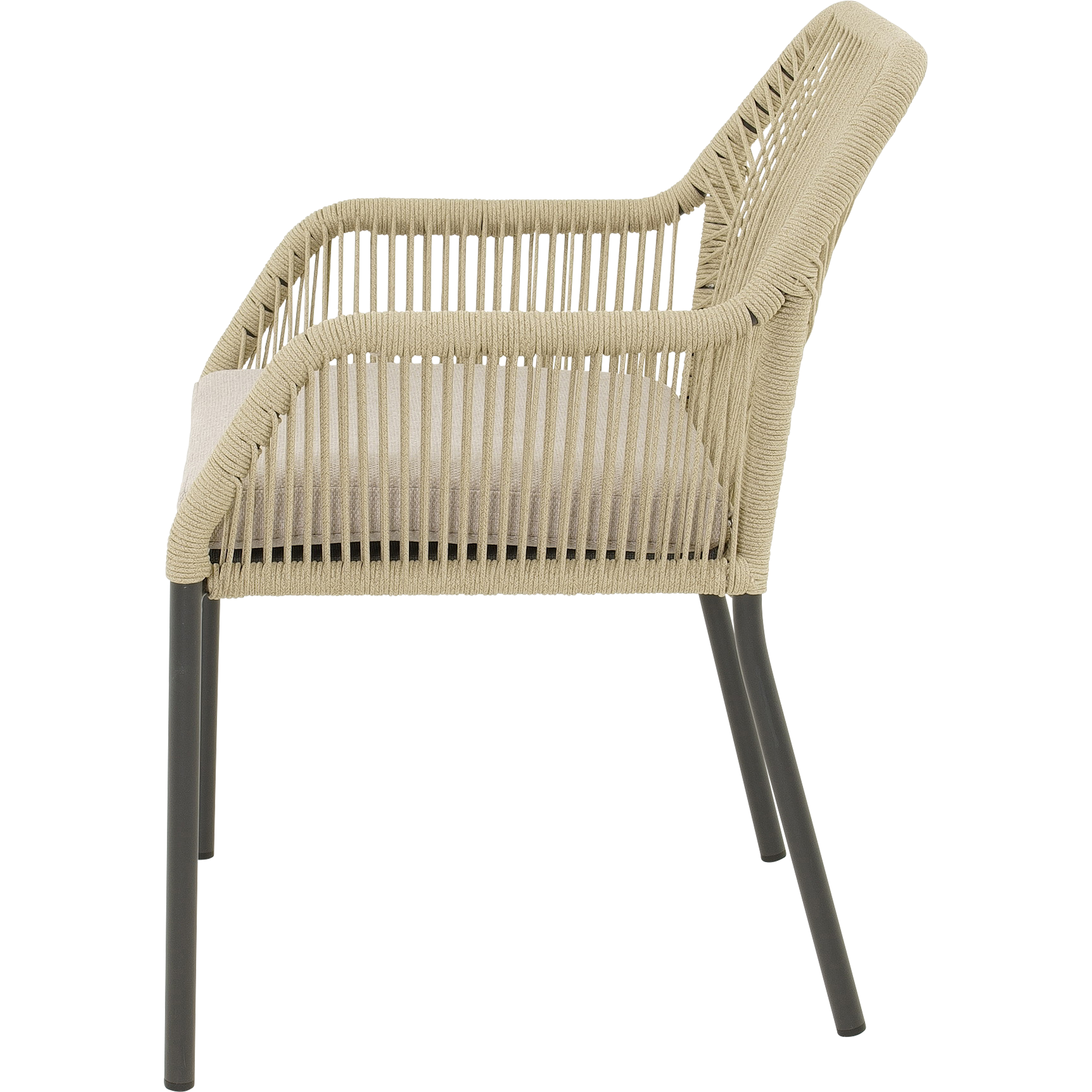 Stapelstoel Akita beige