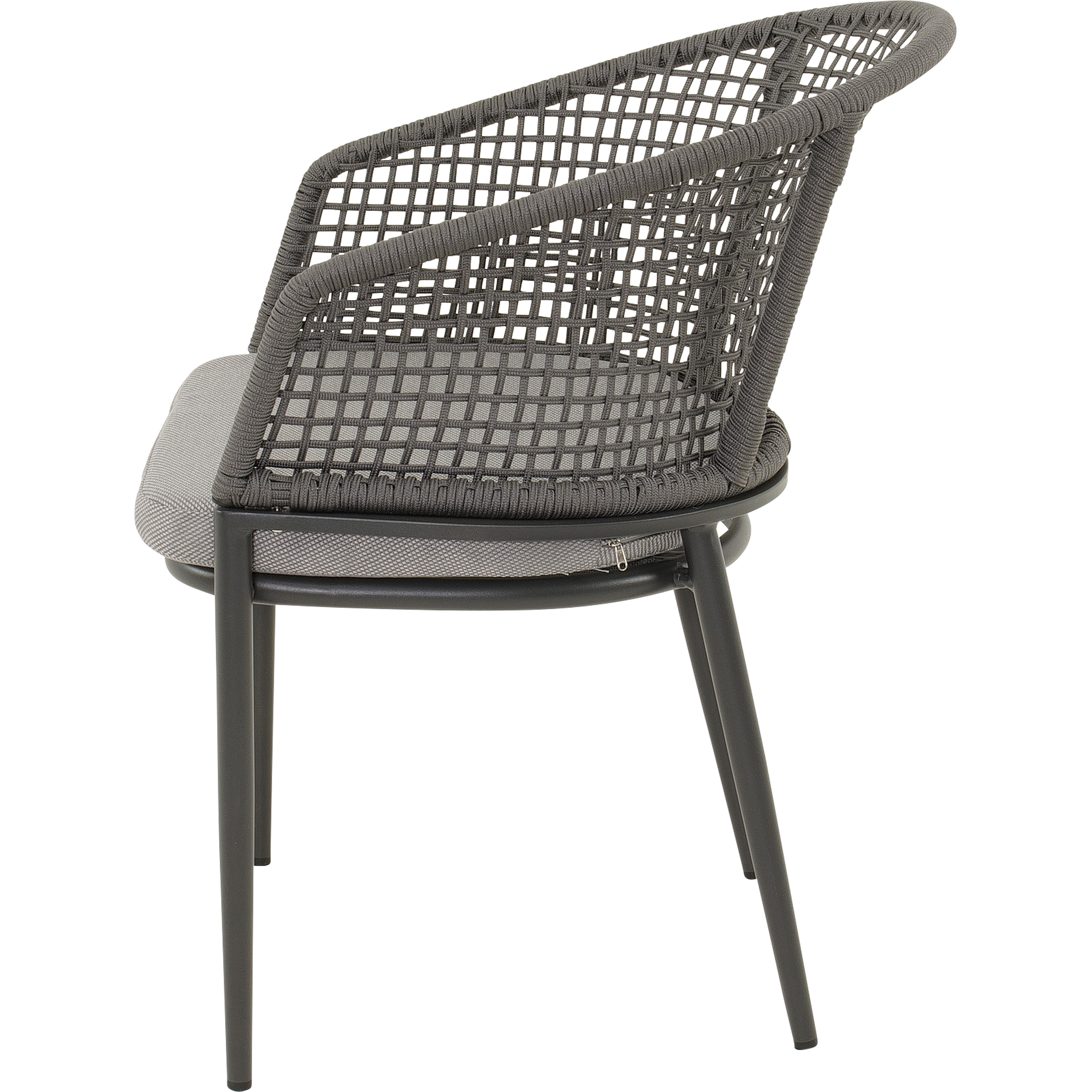 Stoel Kioto grijs