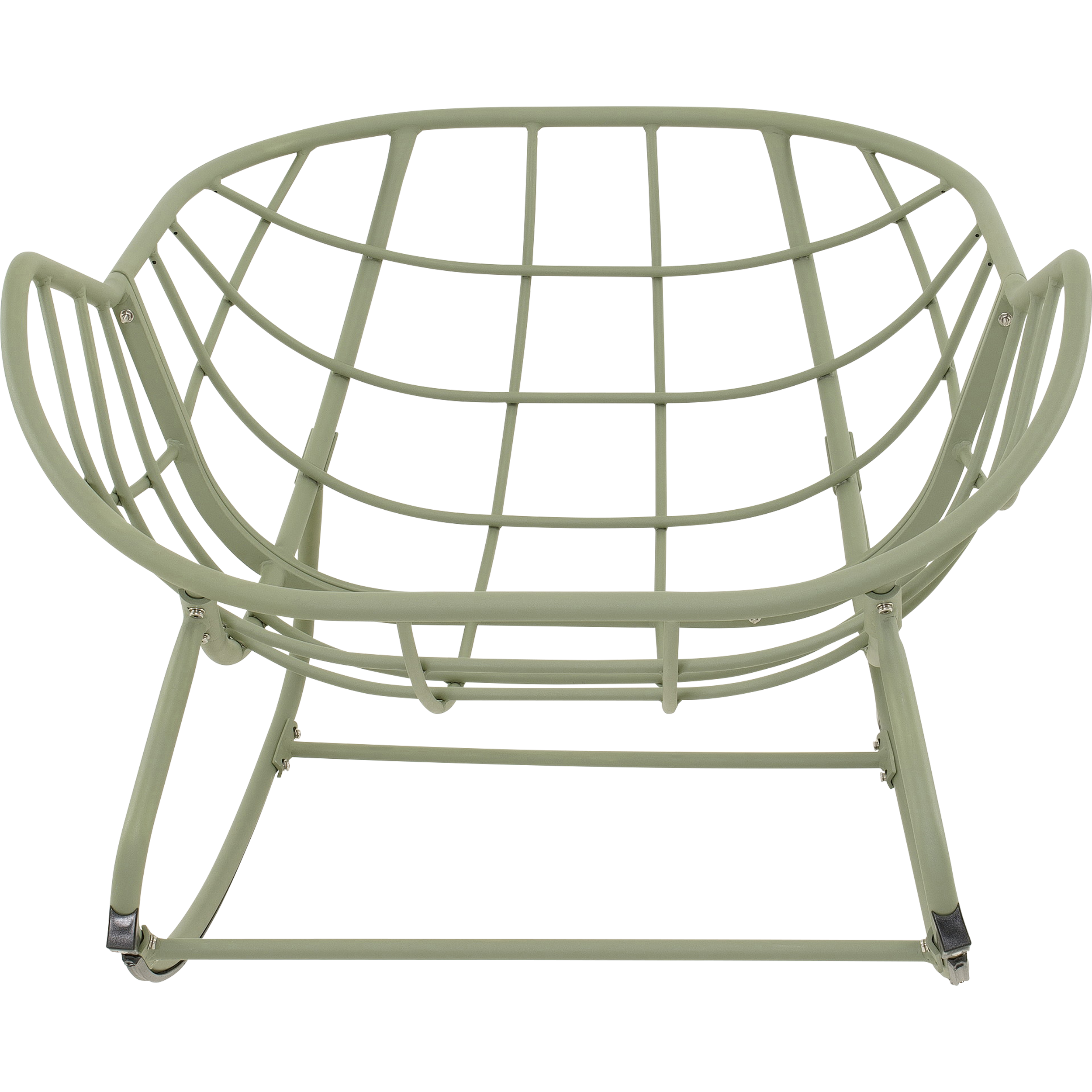 Schommelstoel Cozy aluminium beige