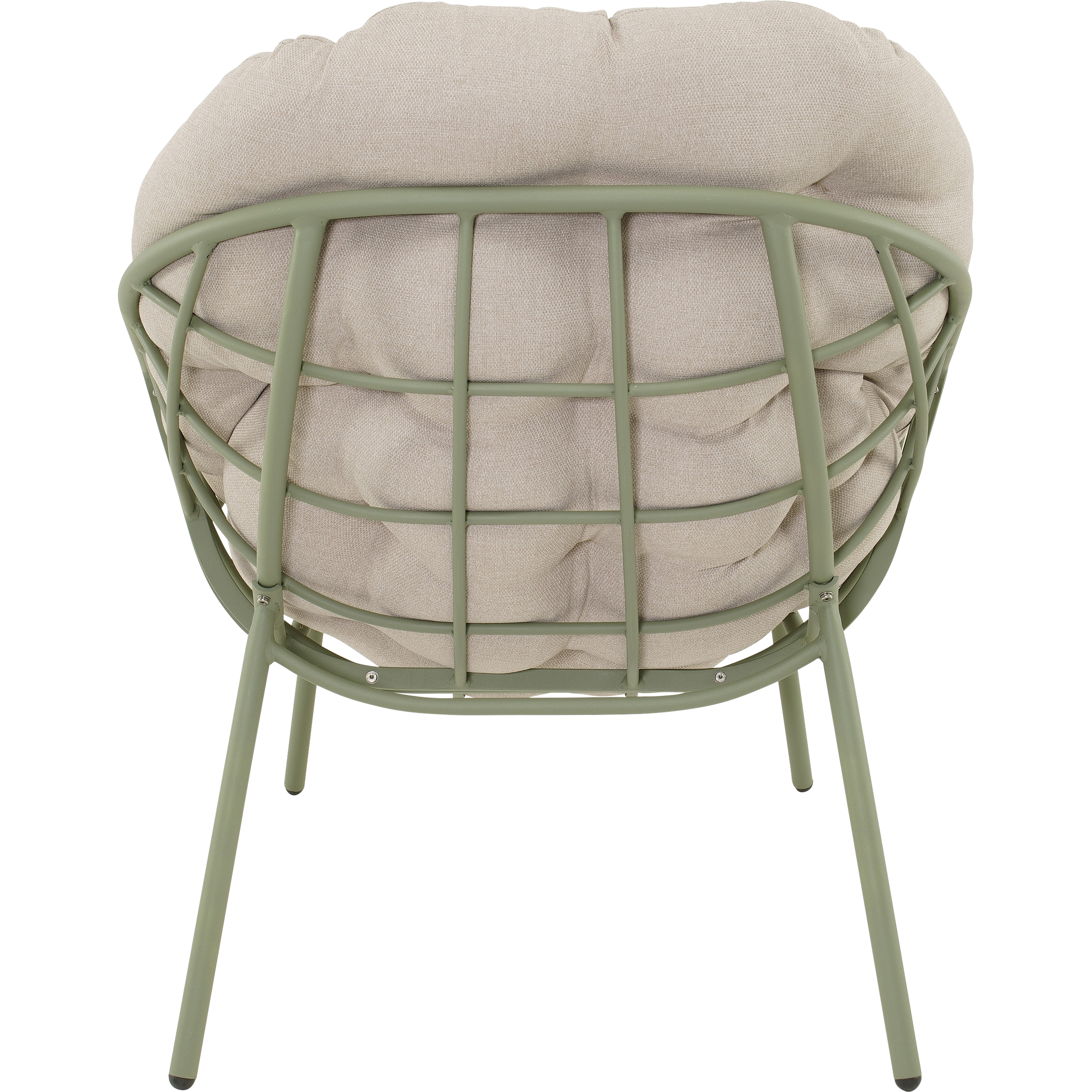 Relaxstoel Cozy aluminium beige