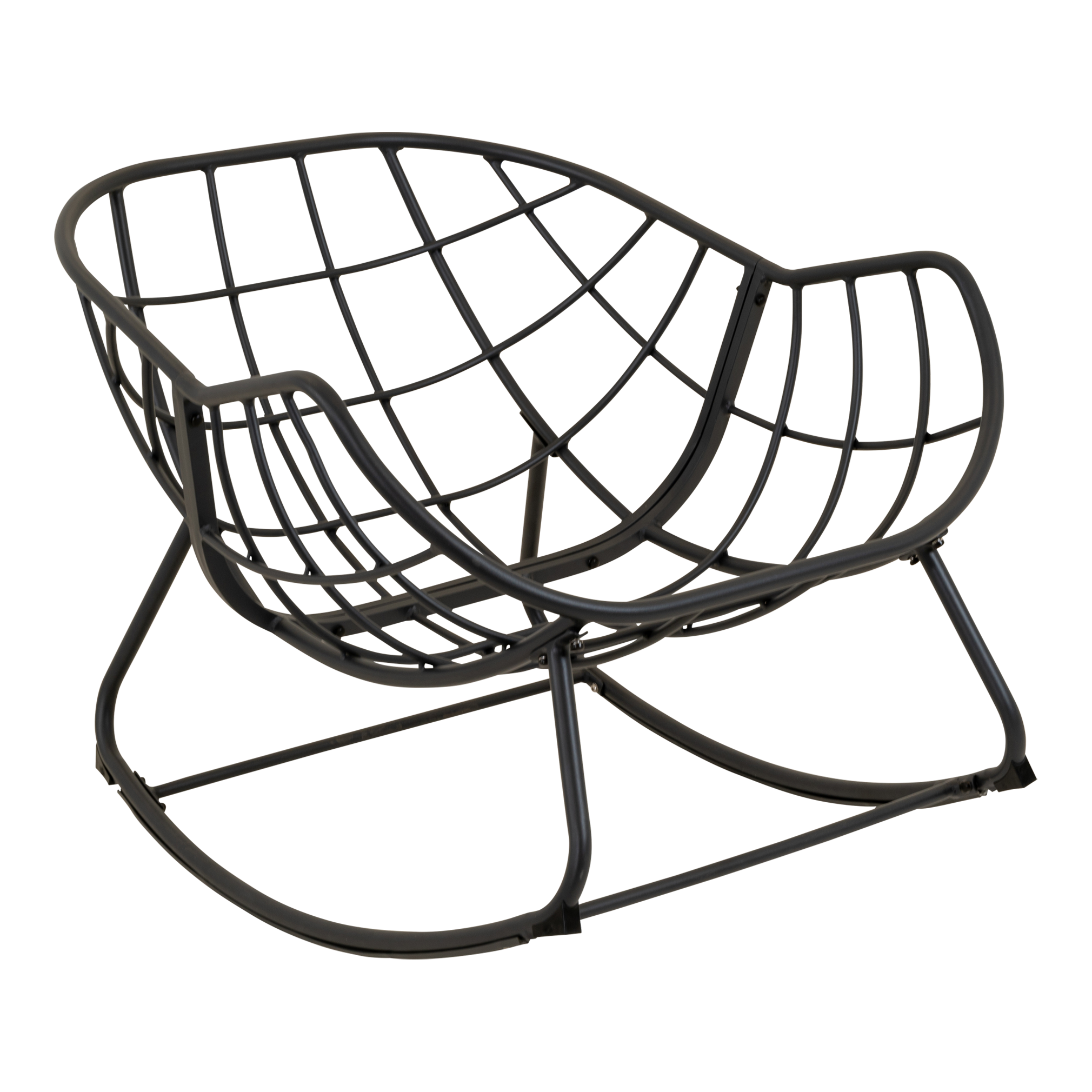 Schommelstoel Cozy aluminium Olive