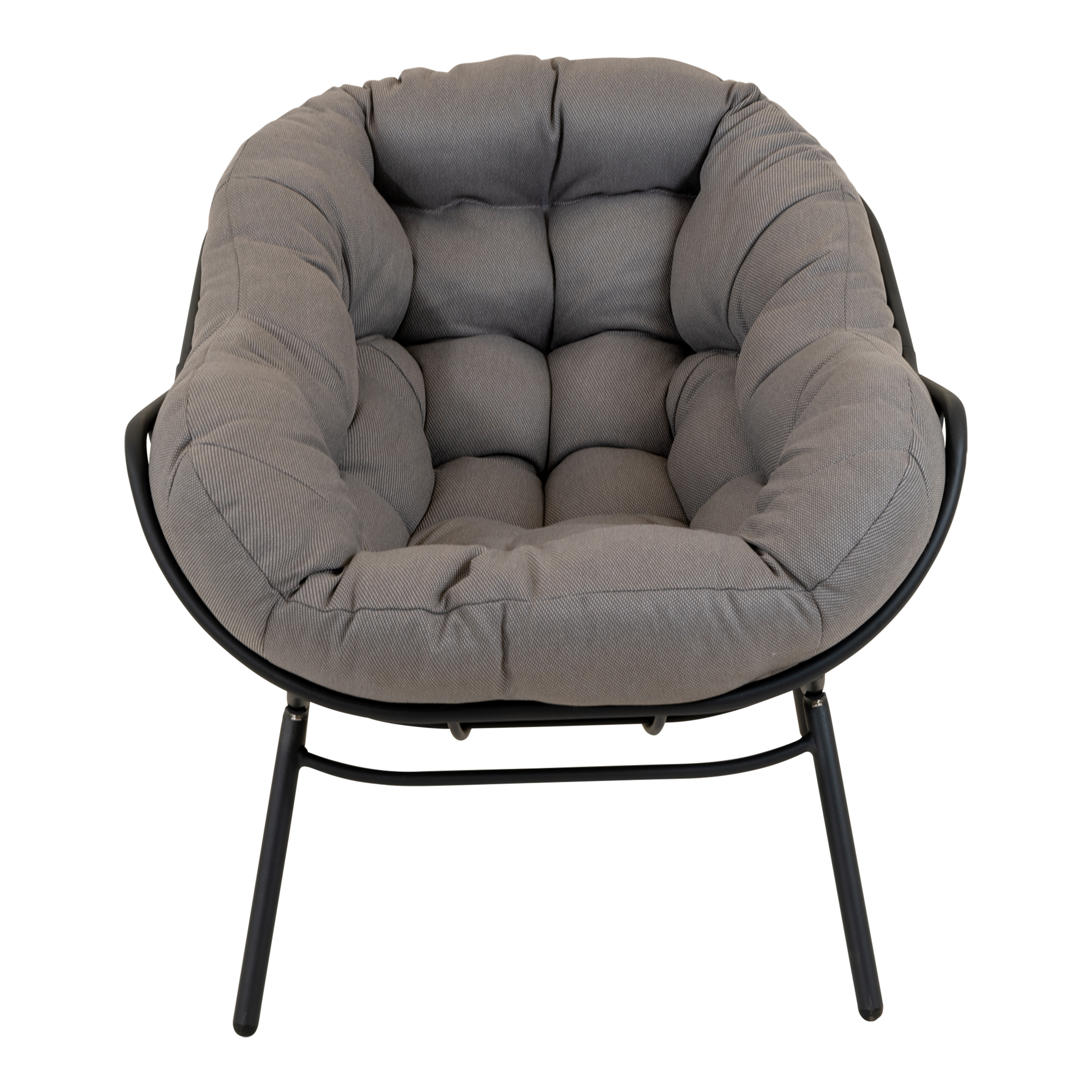 Relaxstoel Cozy aluminium Stone