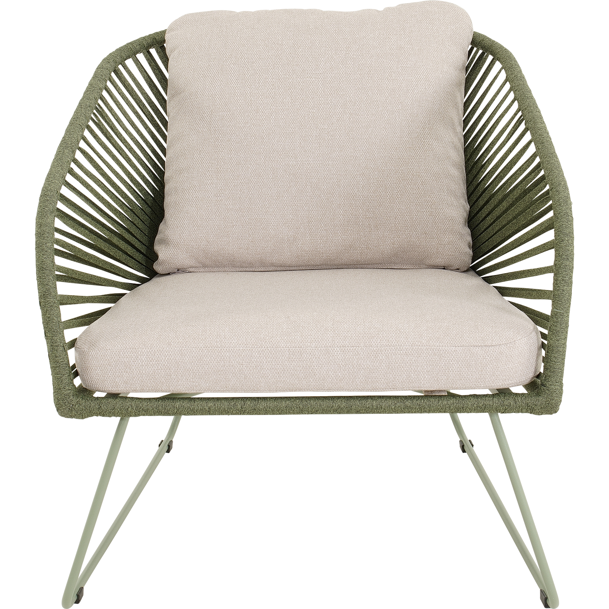 Loungestoel Izumi groen