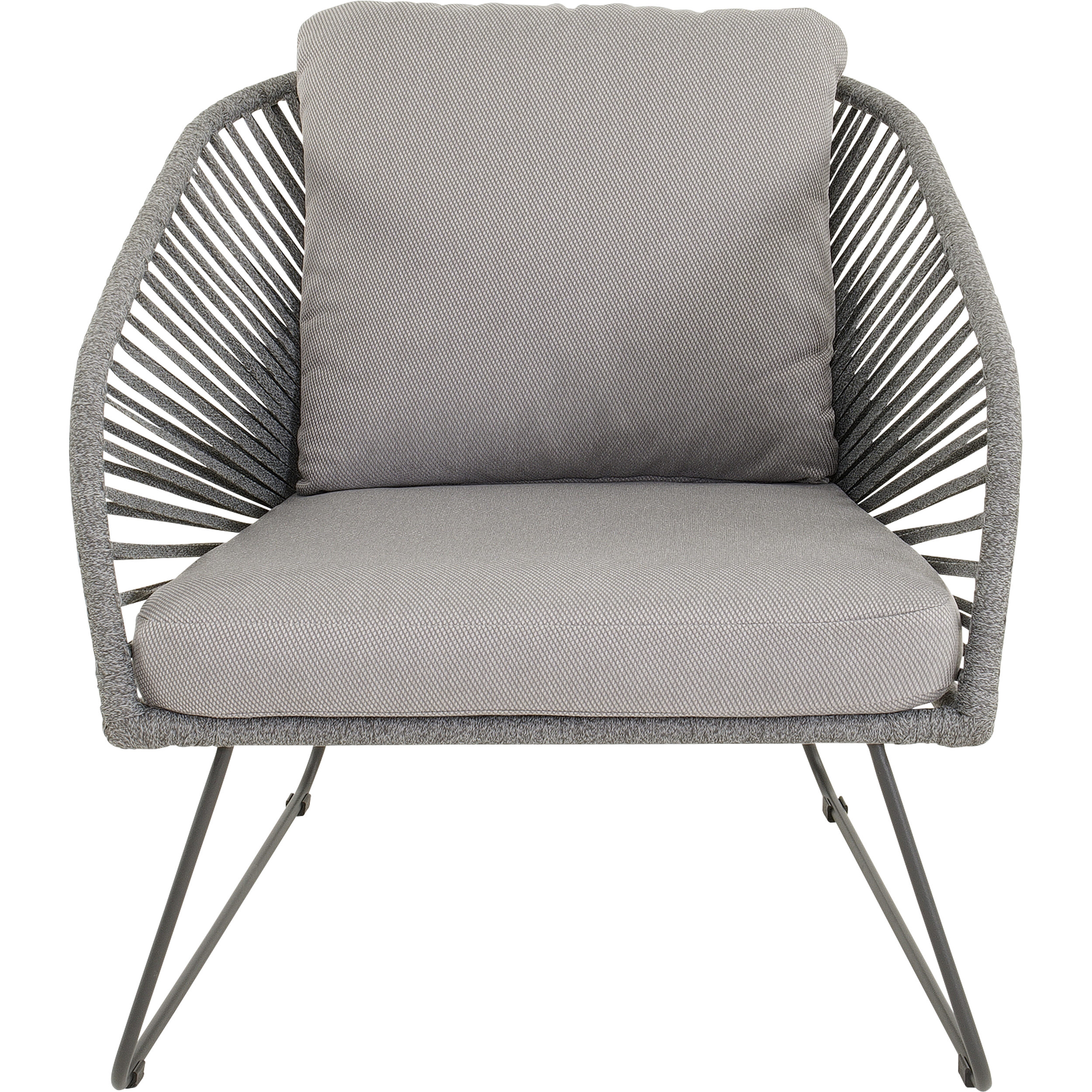 Loungestoel Izumi grijs