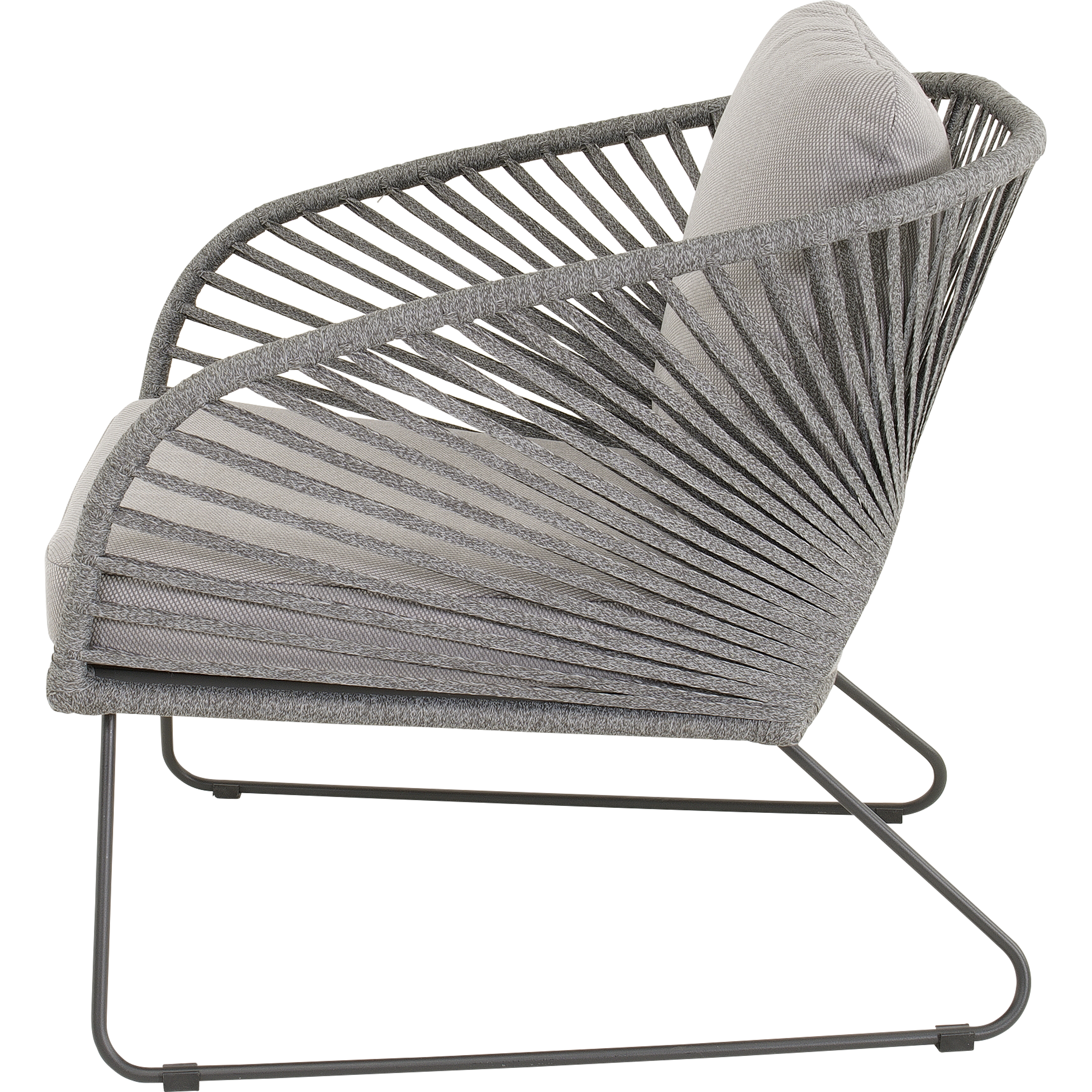 Loungestoel Izumi grijs