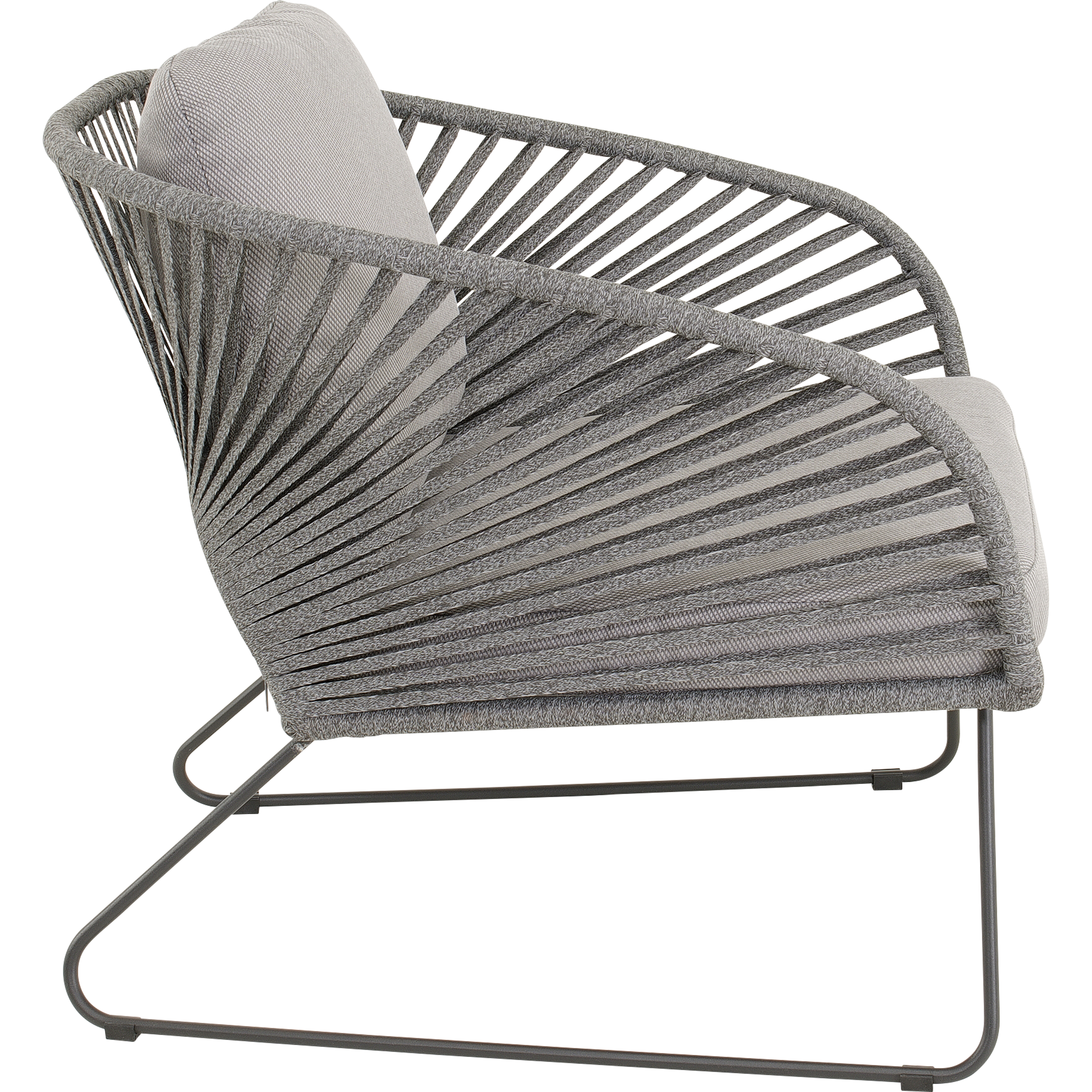 Loungestoel Izumi grijs