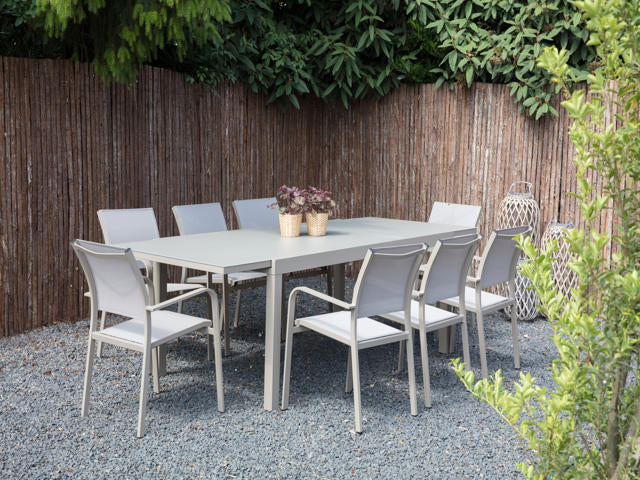 Bijzettafel marmer wit Ø55x45cm