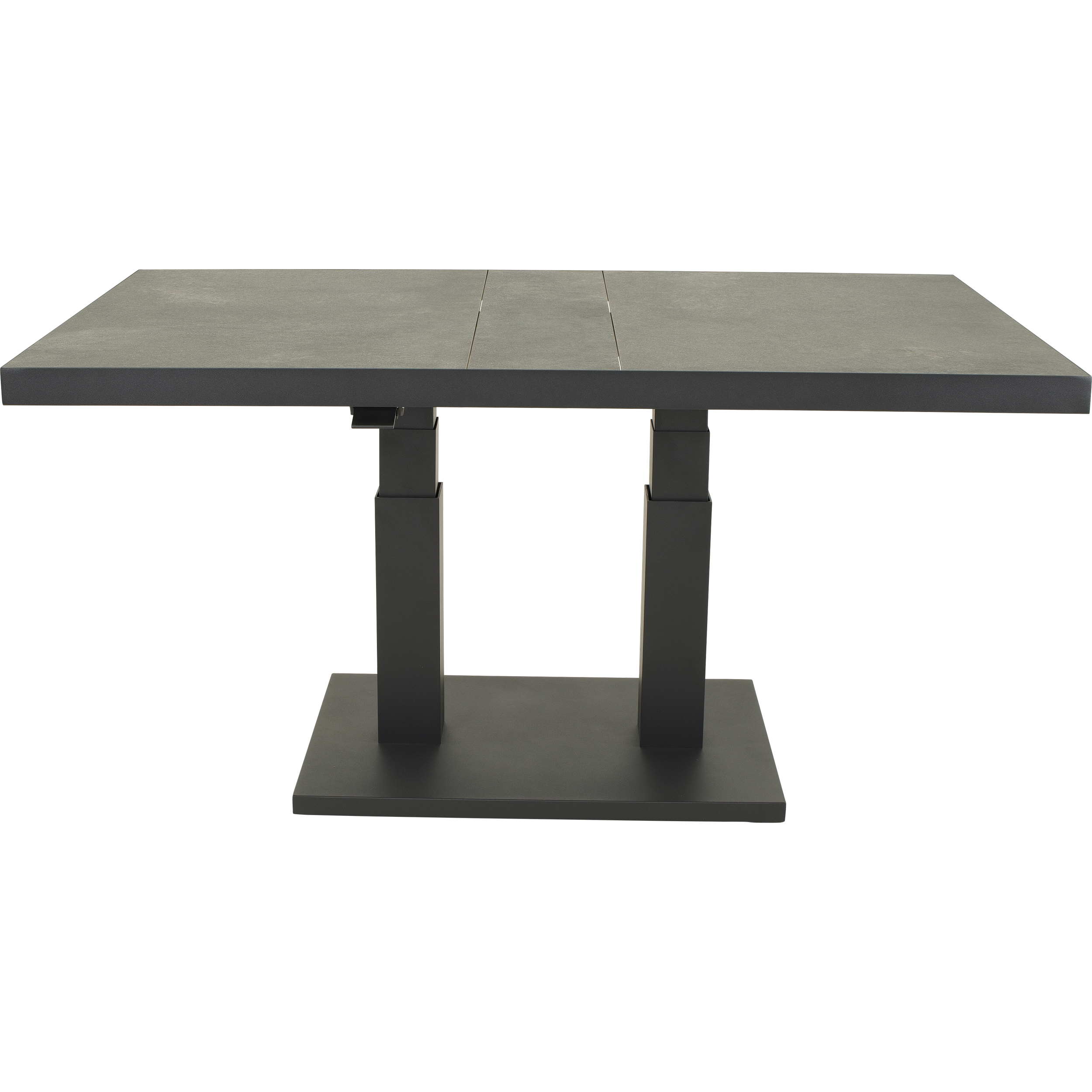Loungetafel verstelbaar Murcia Negro 140x85cm