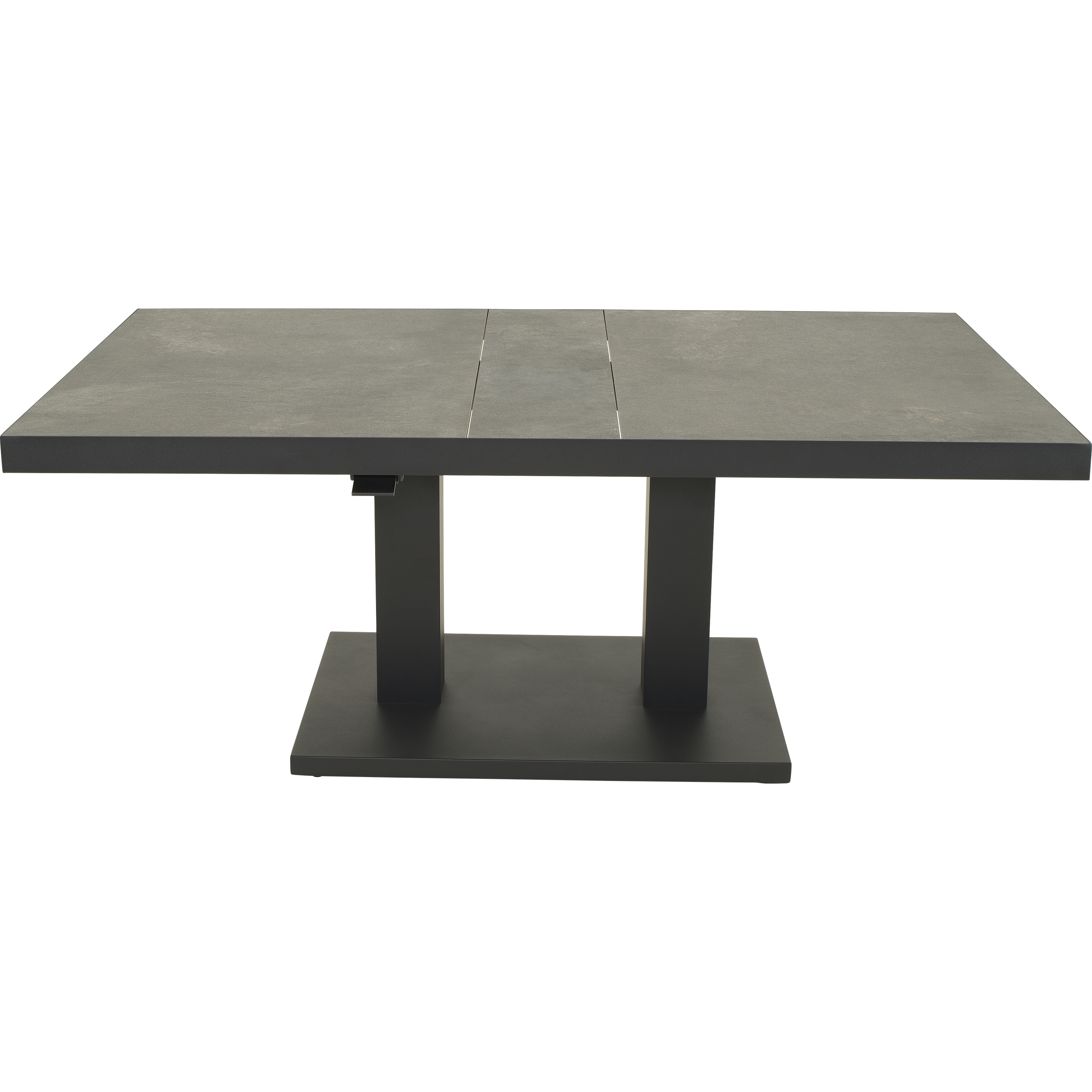 Loungetafel verstelbaar Murcia Negro 140x85cm