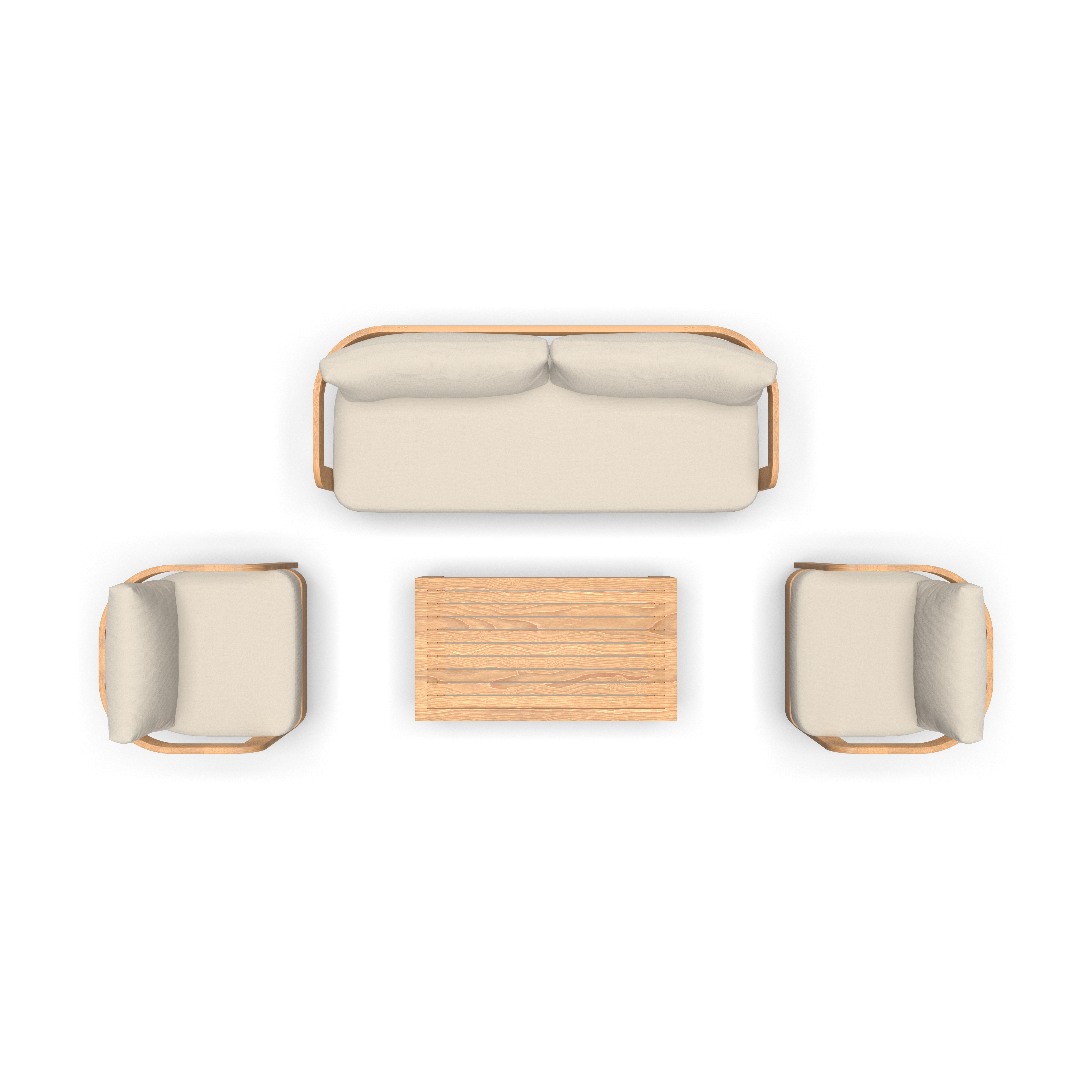 Loungeset Mylo beige