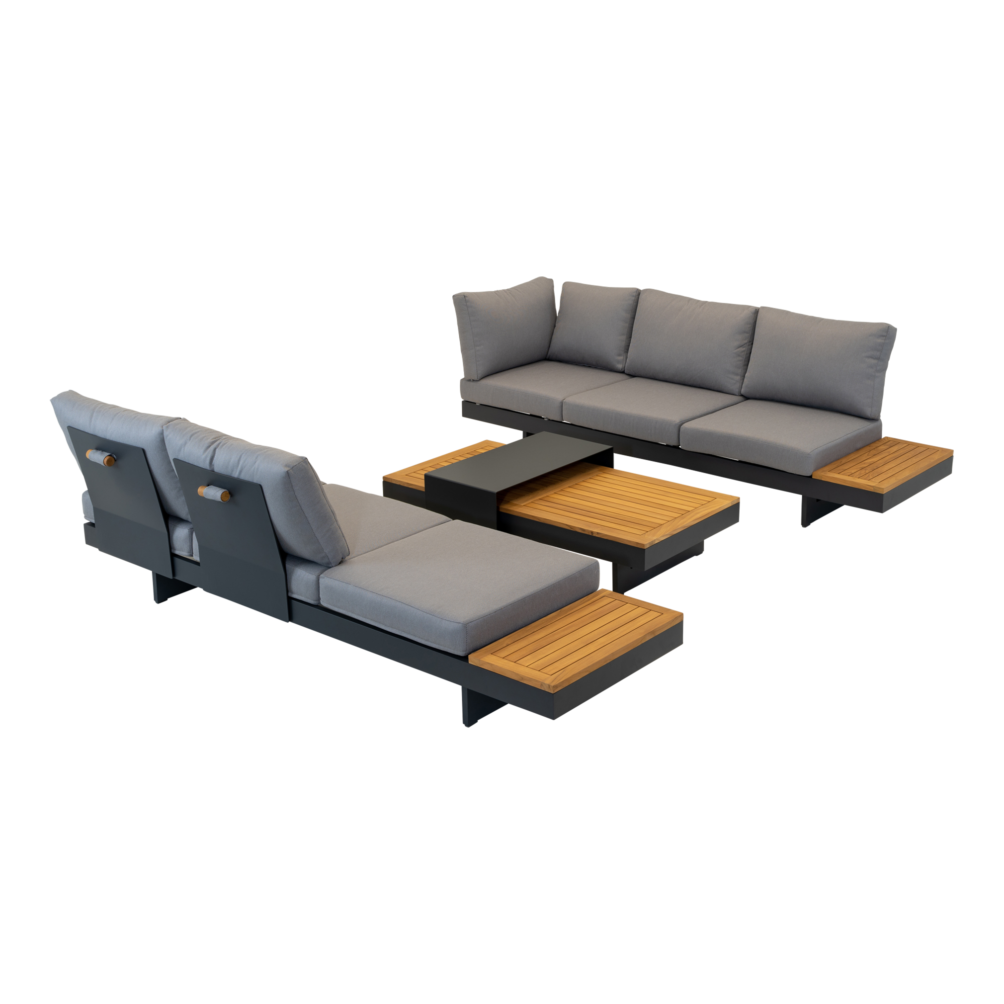 Loungeset Barbados Stone