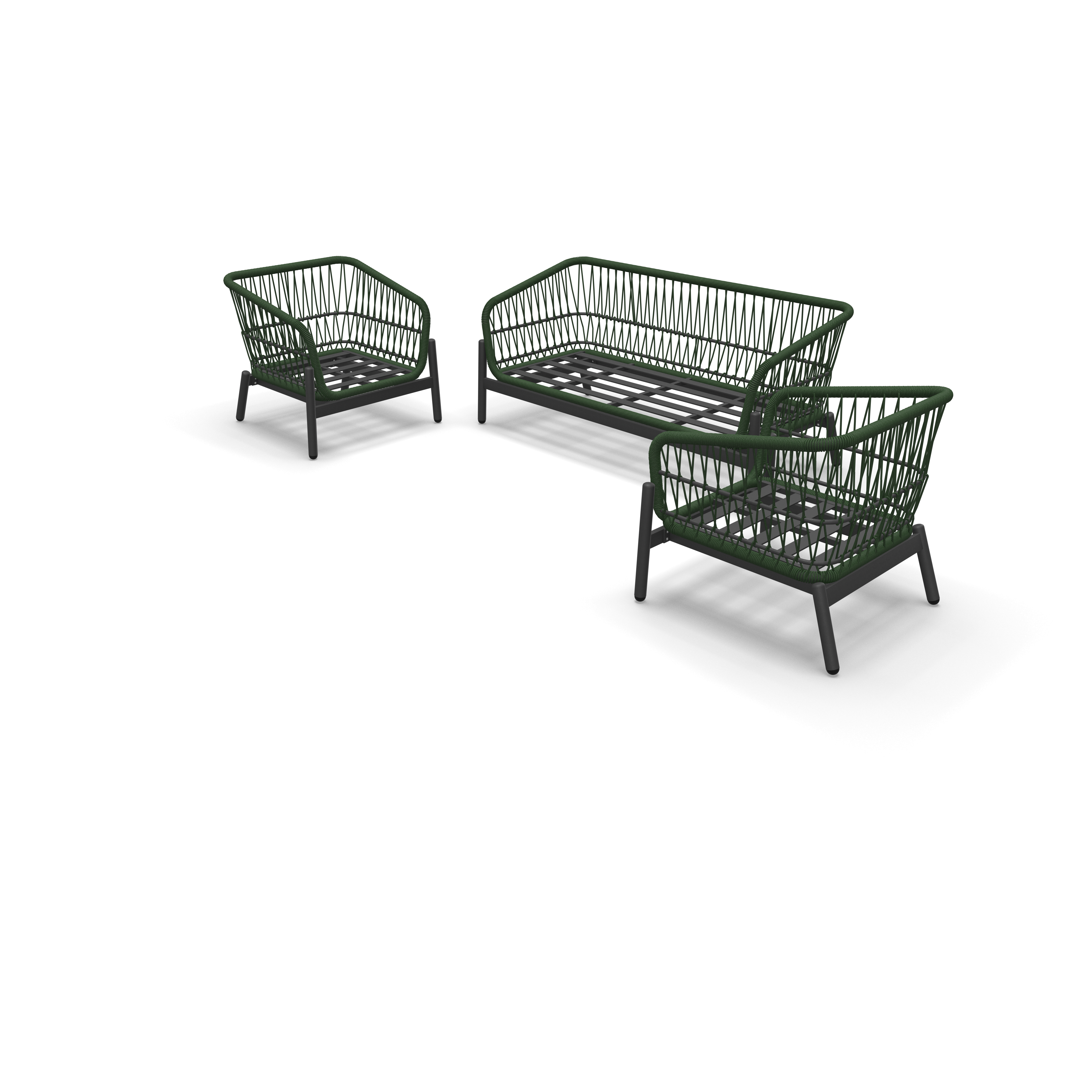 Loungeset Zavi Olive