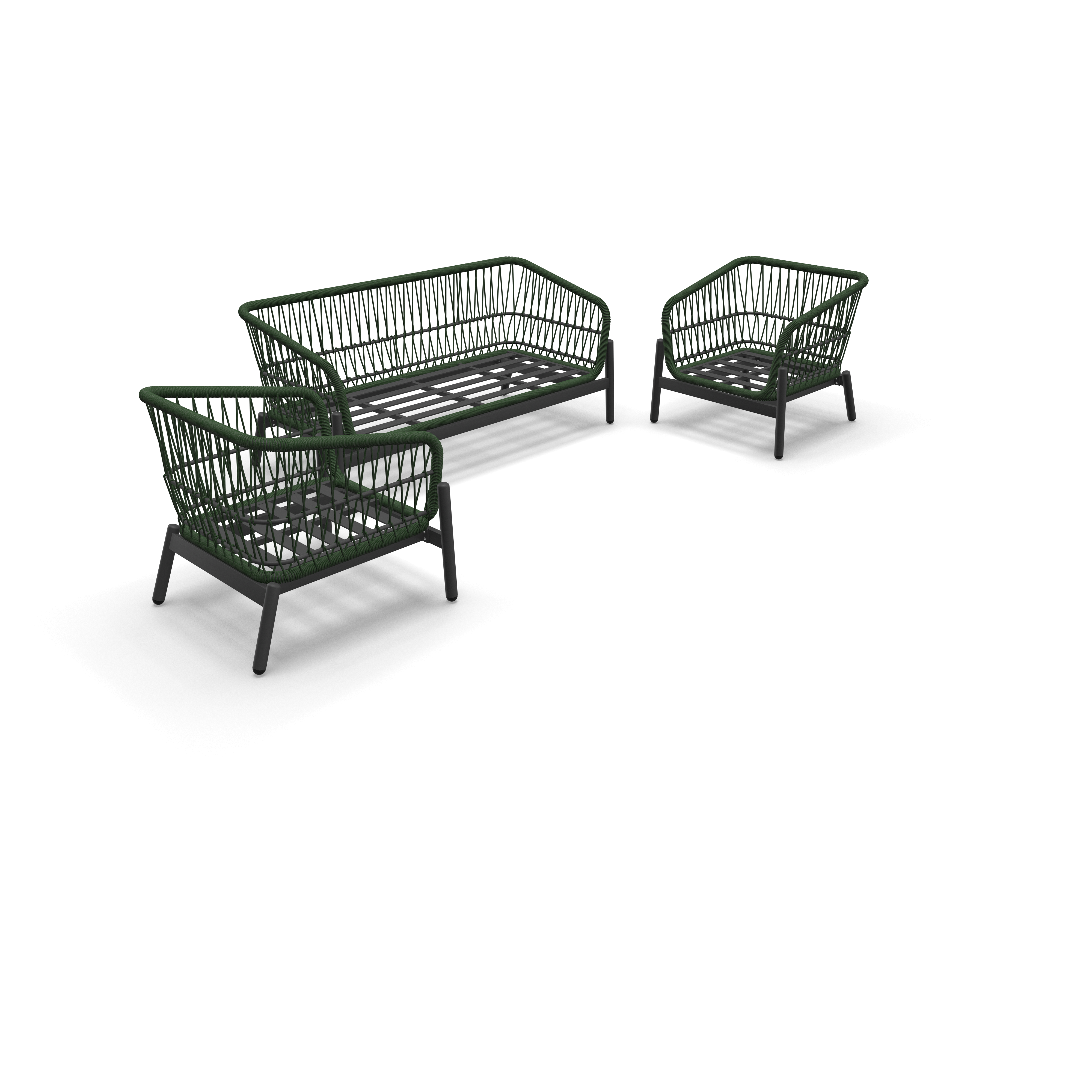 Loungeset Zavi Olive
