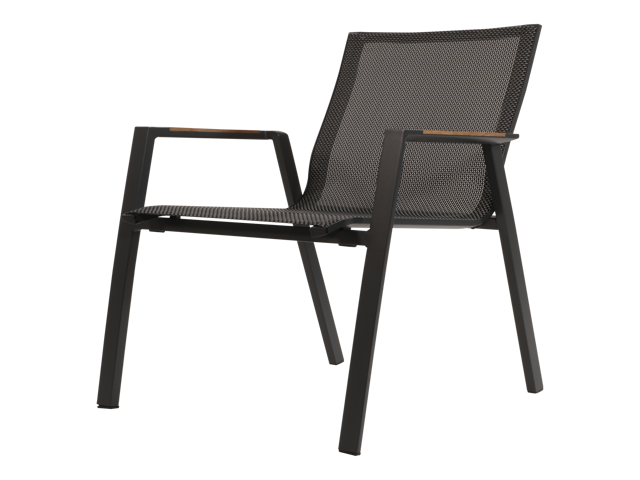 Stapelstoel Tarragona Teak Negro