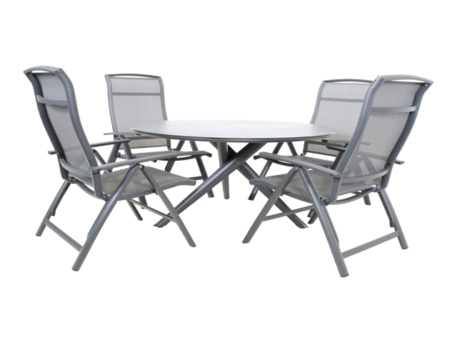 Tafel Mojito Ceramic Negro Ø120cm