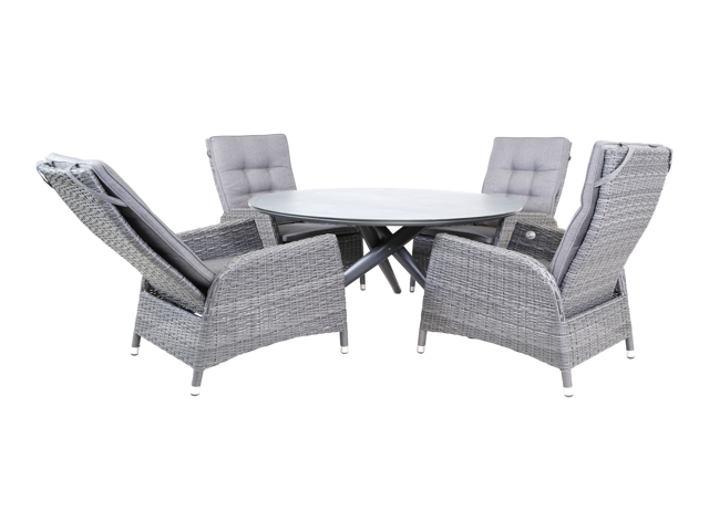 Tafel Mojito Ceramic Negro Ø120cm