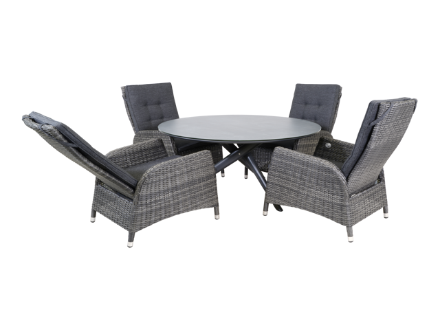 Tafel Mojito Ceramic Negro Ø120cm