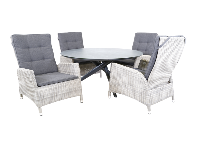 Tafel Mojito Ceramic Negro Ø120cm