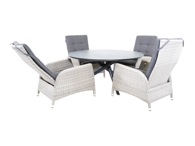Tafel Mojito Ceramic Negro Ø120cm
