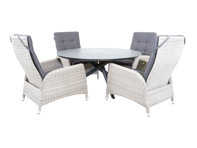 Tafel Mojito Ceramic Negro Ø120cm