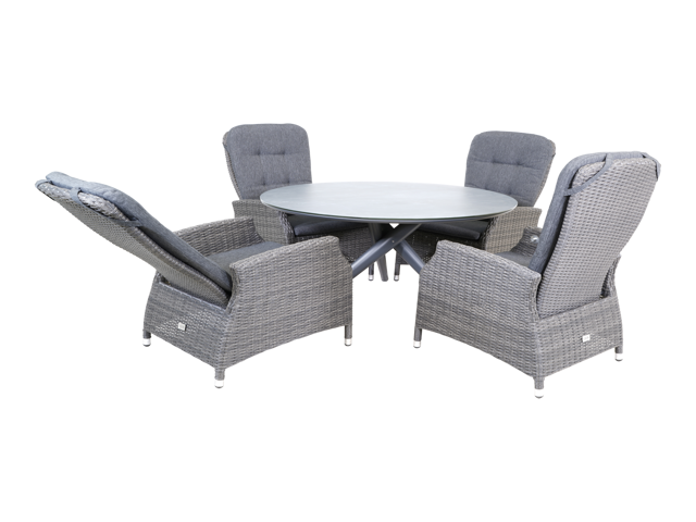 Tafel Mojito Ceramic Negro Ø120cm