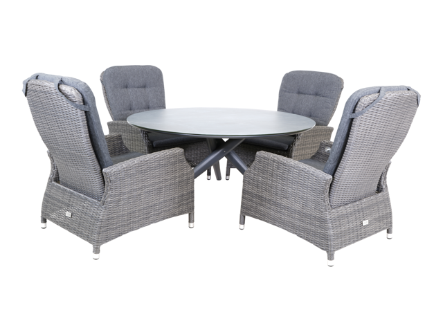 Tafel Mojito Ceramic Negro Ø120cm