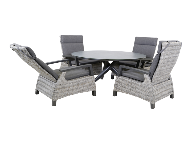 Tafel Mojito Ceramic Negro Ø120cm