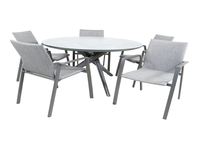 Tafel Mojito Ceramic Negro Ø120cm