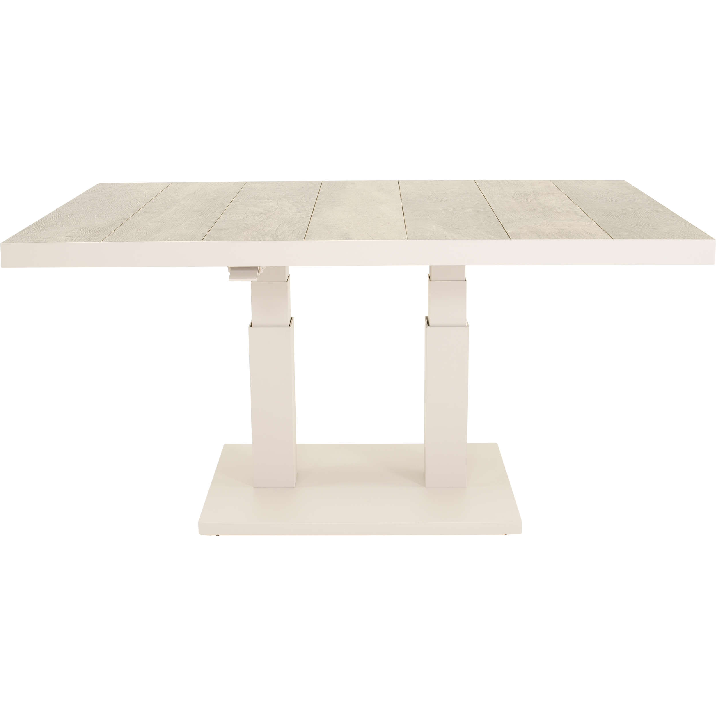 Loungetafel verstelbaar Prato Crema 140x85cm