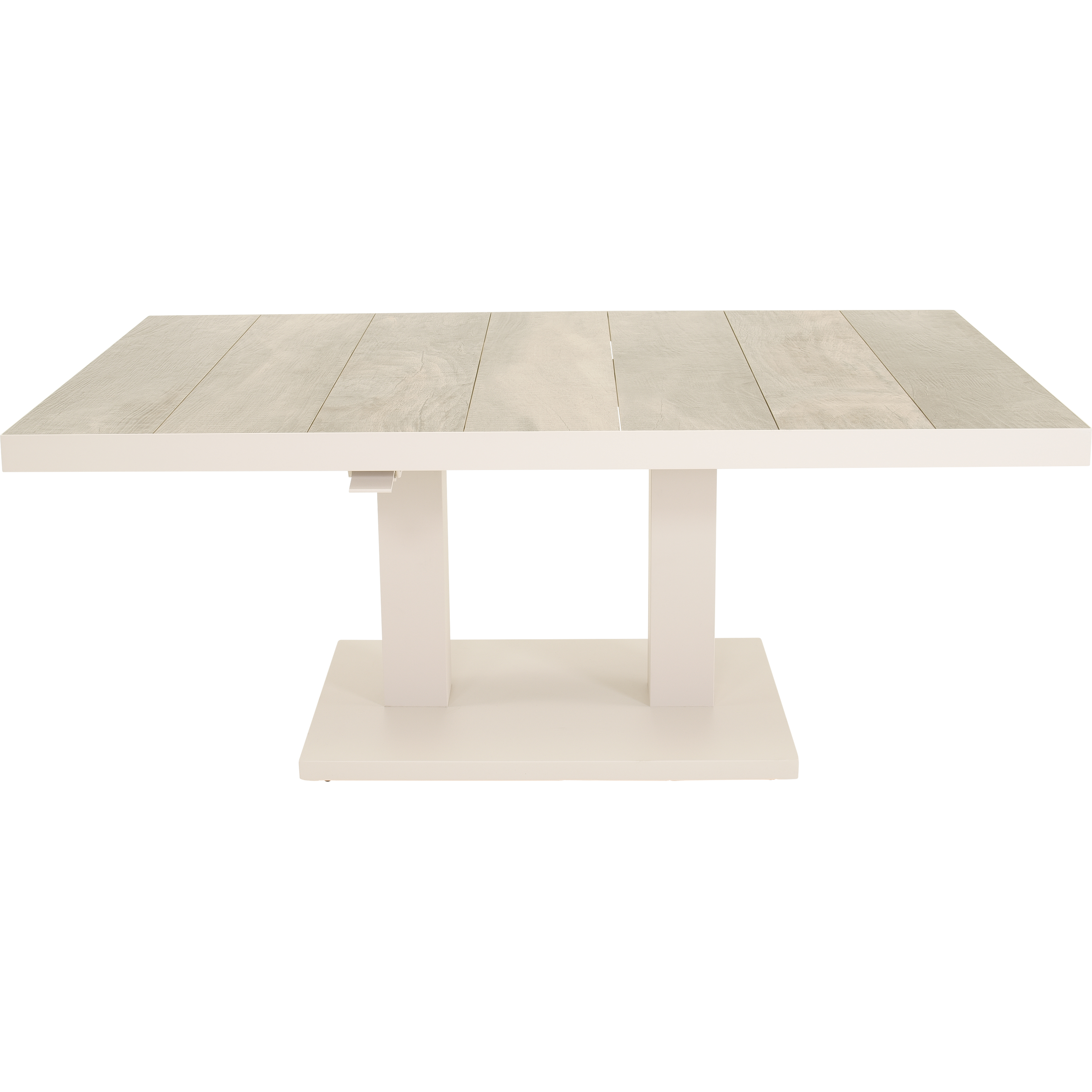 Loungetafel verstelbaar Prato Crema 140x85cm
