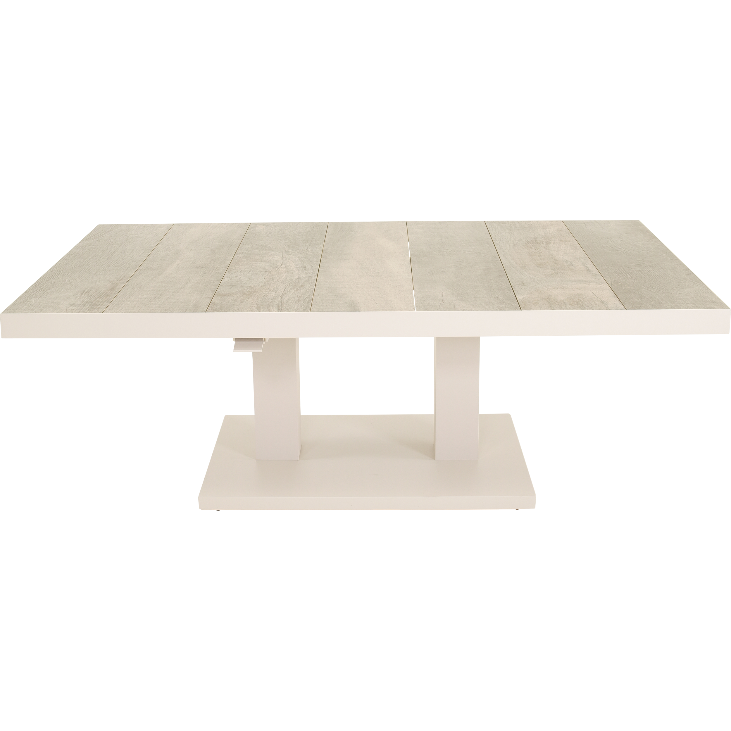 Loungetafel verstelbaar Prato Crema 140x85cm