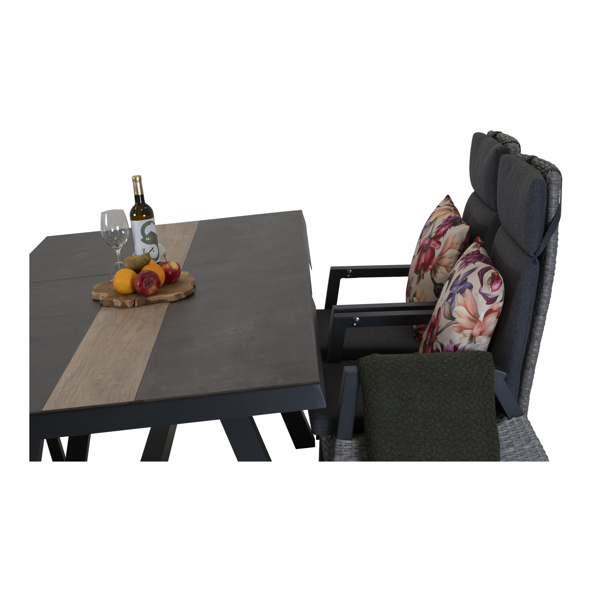 Uittrektafel Brixton 170/220x102cm