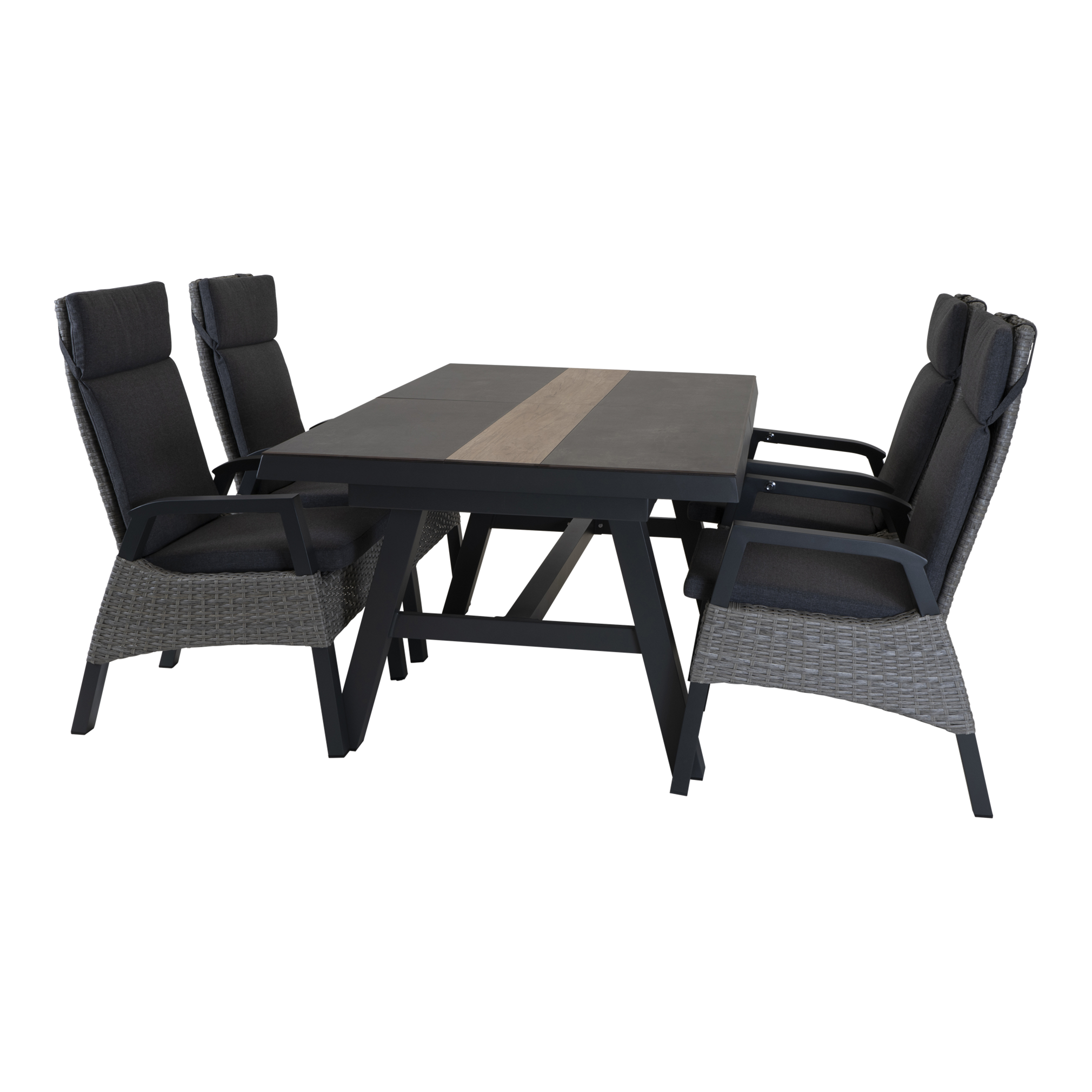 Uittrektafel Brixton 170/220x102cm