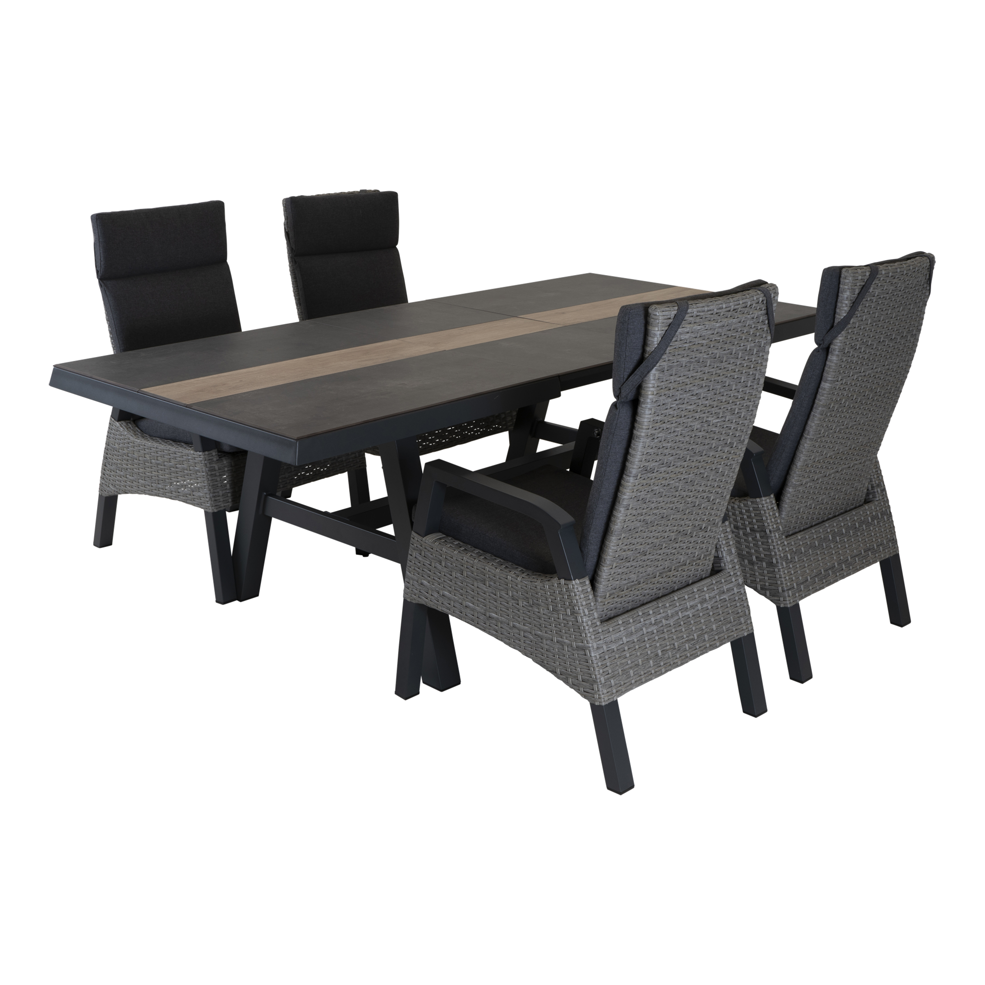 Uittrektafel Brixton 170/220x102cm