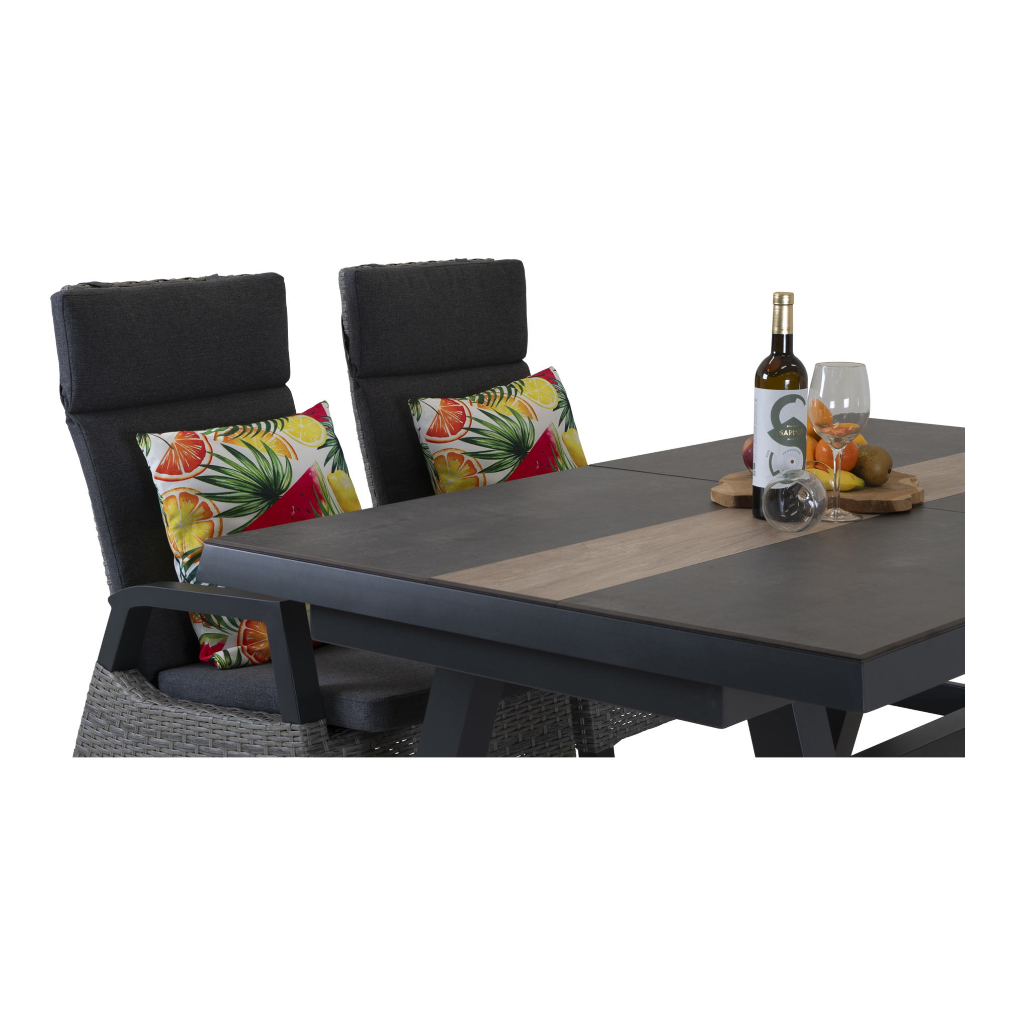 Uittrektafel Brixton 170/220x102cm