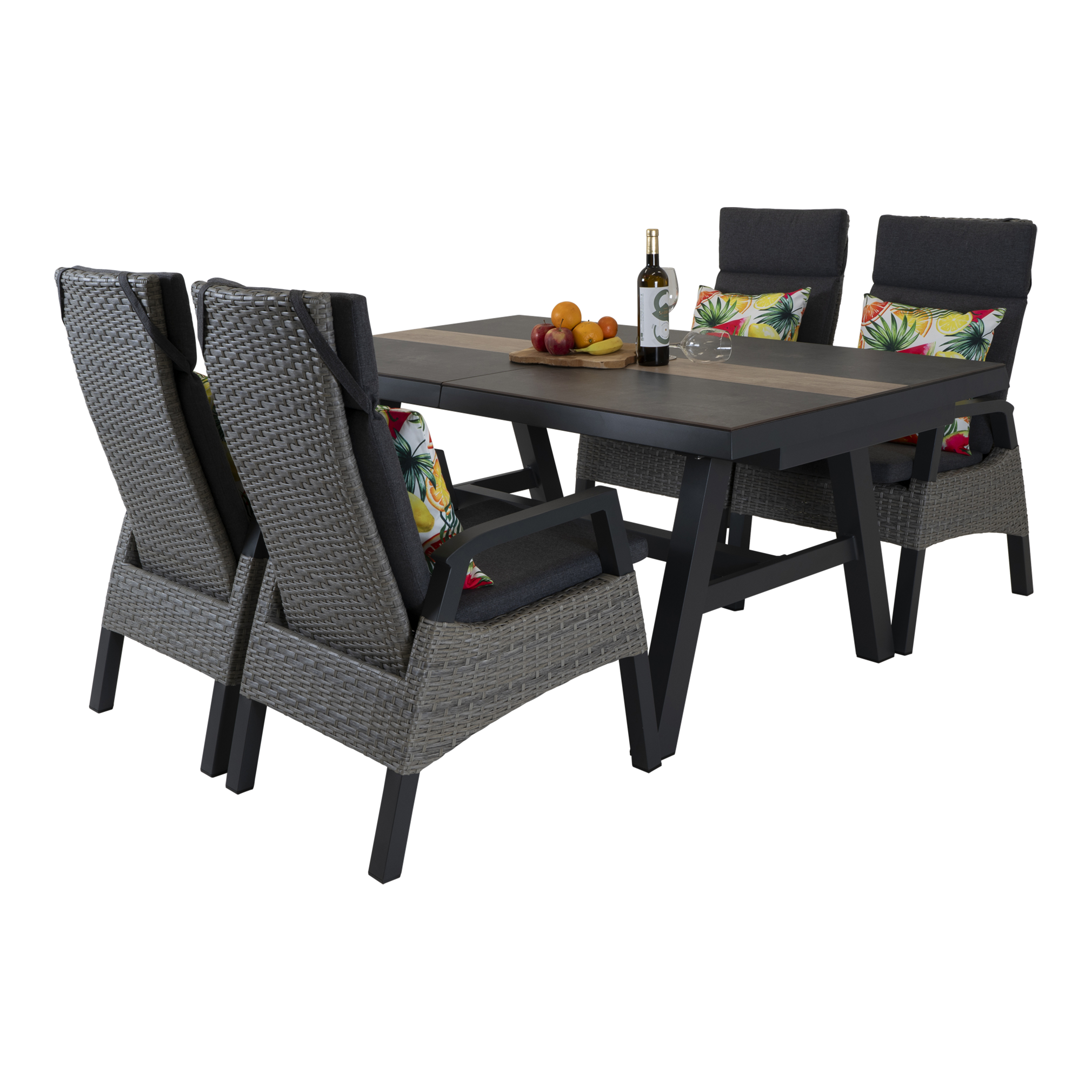 Uittrektafel Brixton 170/220x102cm