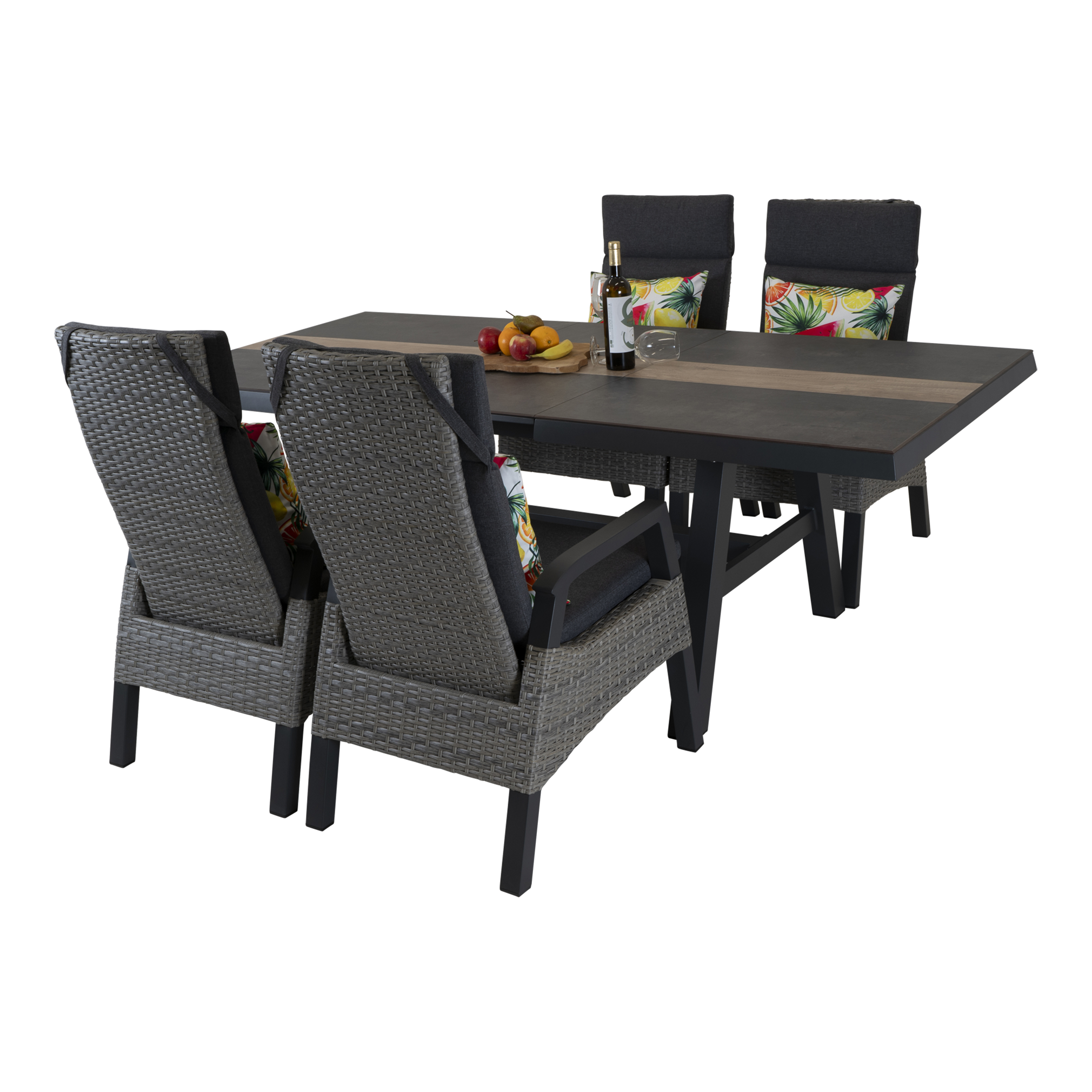 Uittrektafel Brixton 170/220x102cm