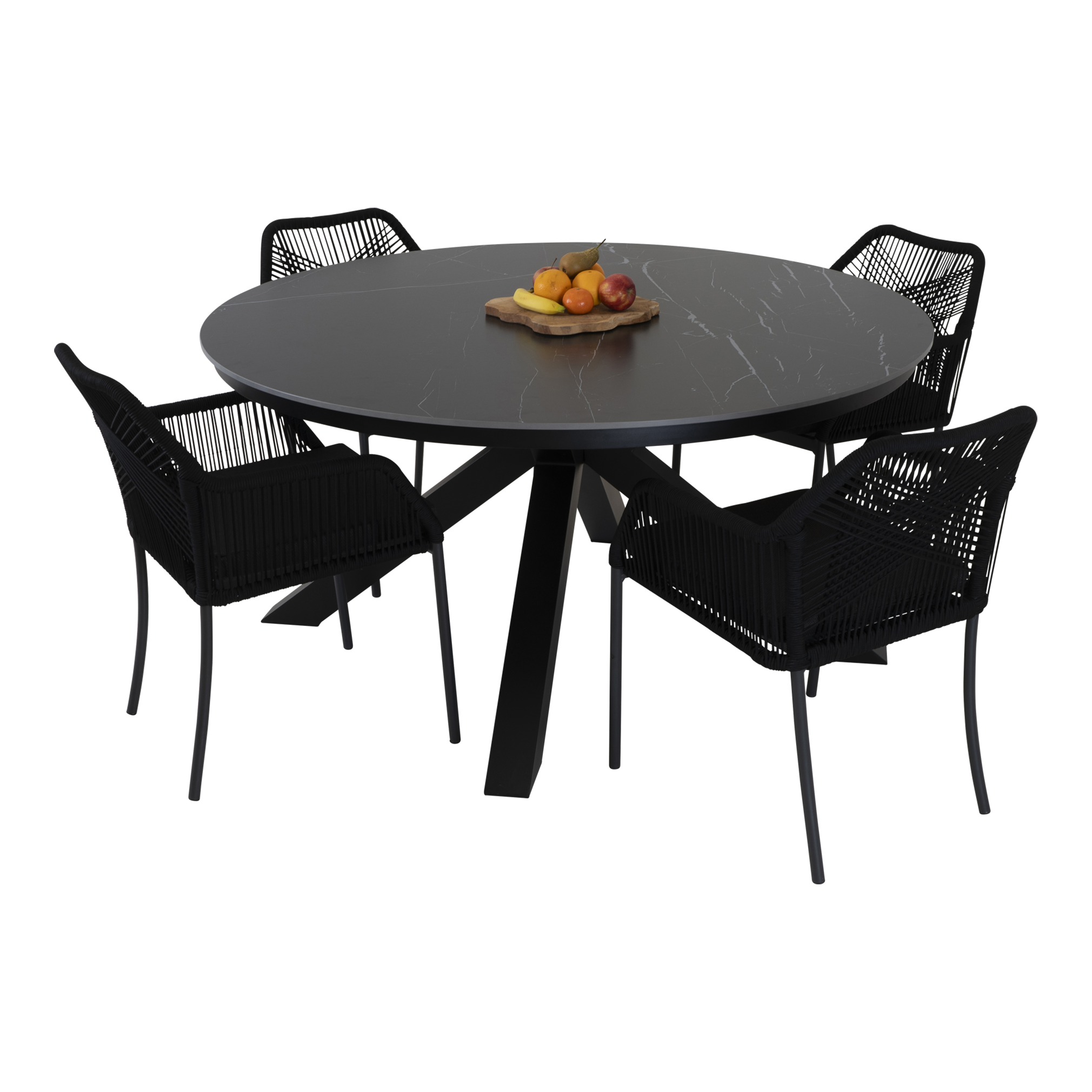 Tafel Portoro Ø158cm