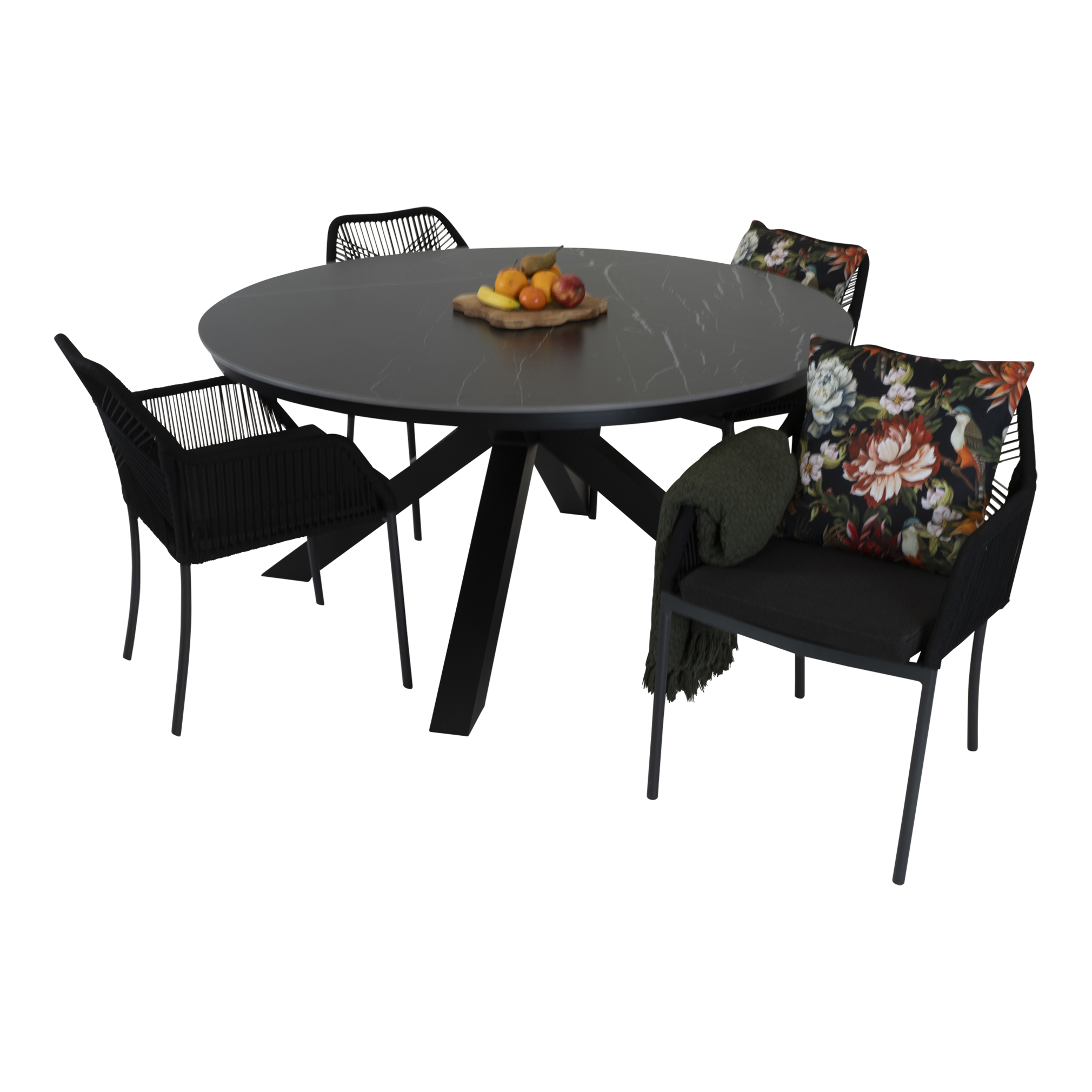Tafel Portoro Ø158cm