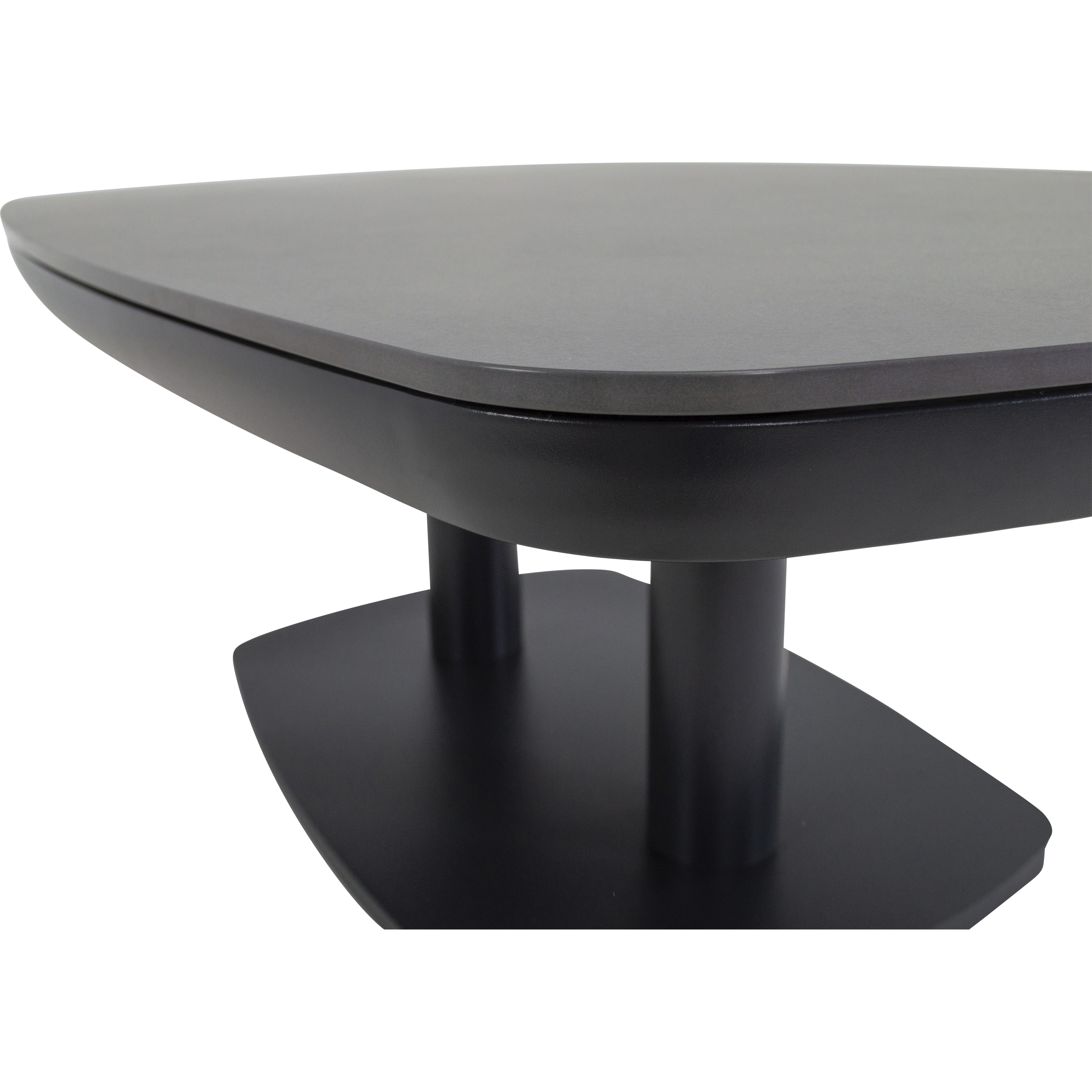 Loungetafel verstelbaar Geneva Deens ovaal 135x83cm