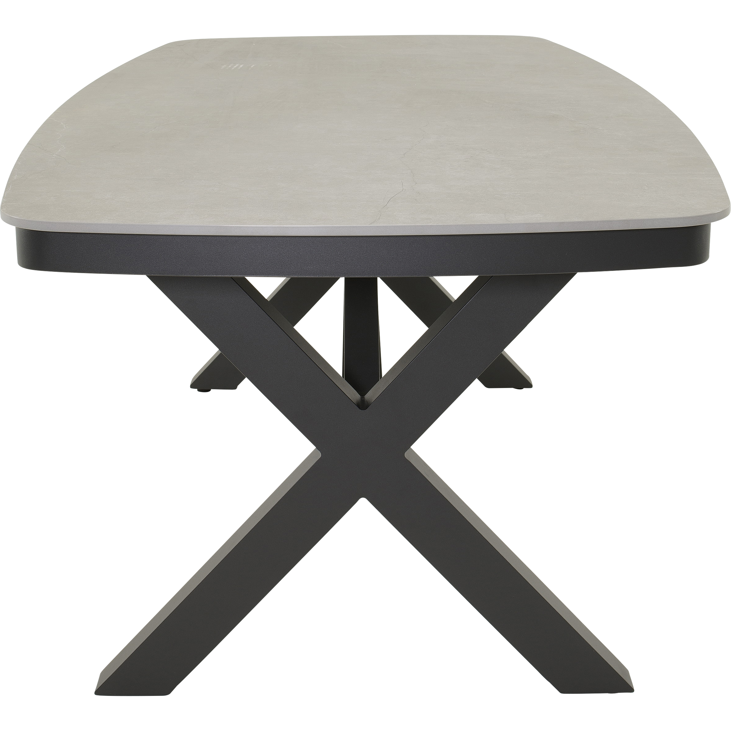 Tafel Davos Deens ovaal 200x100cm