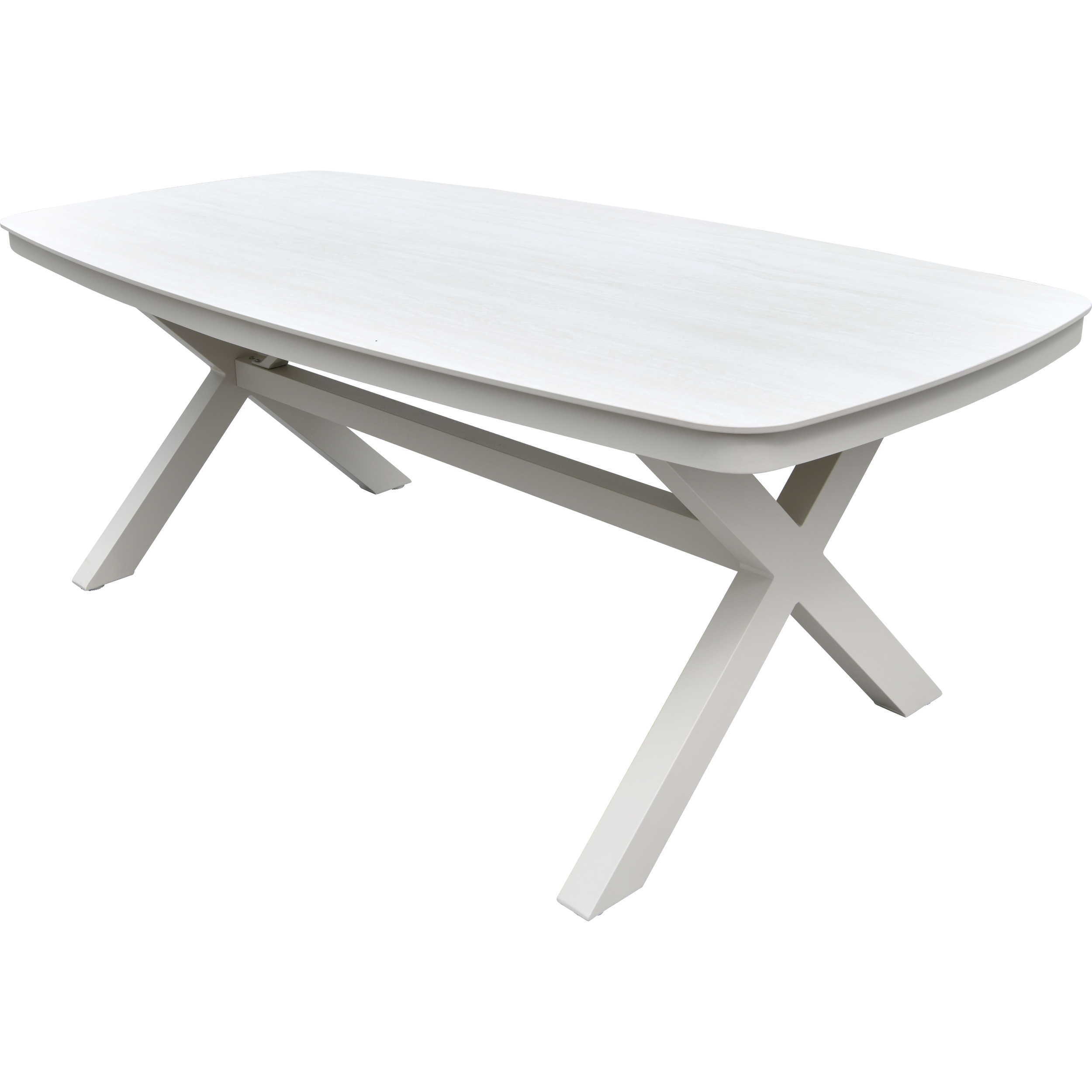 Tafel Davos Crema Deens ovaal 200x100cm