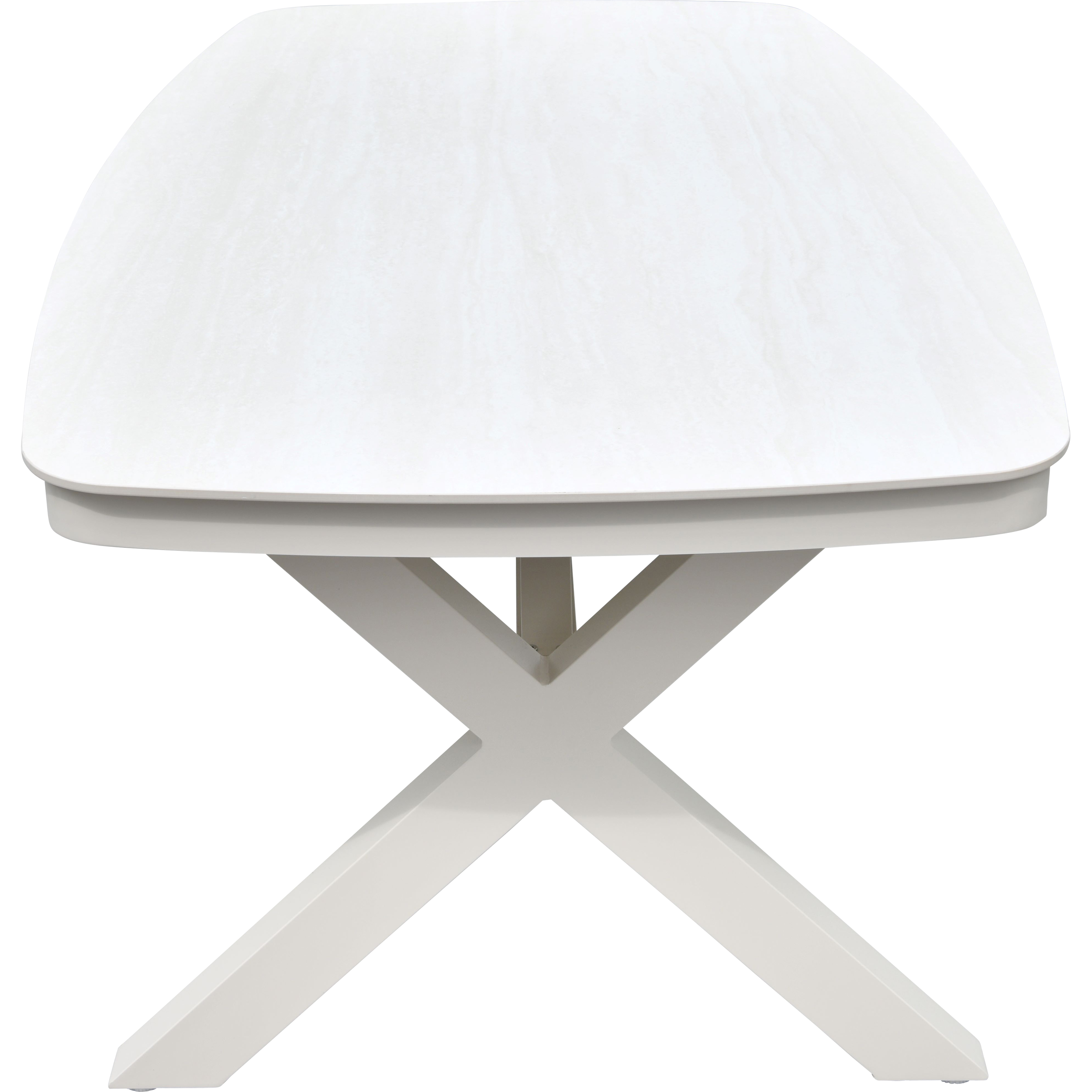 Tafel Davos Crema Deens ovaal 200x100cm