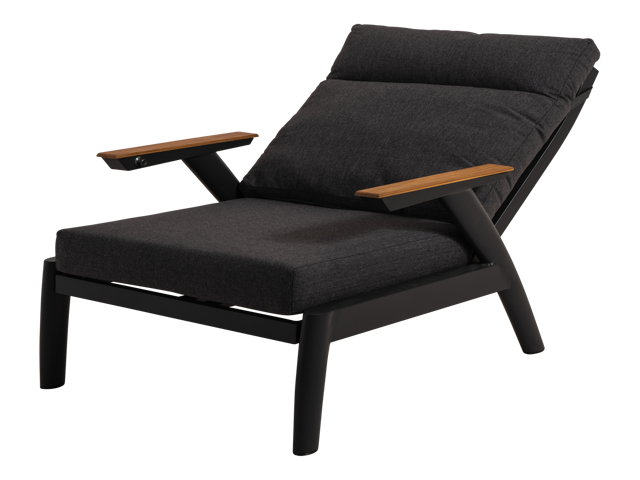 Loungestoel Florence Alu